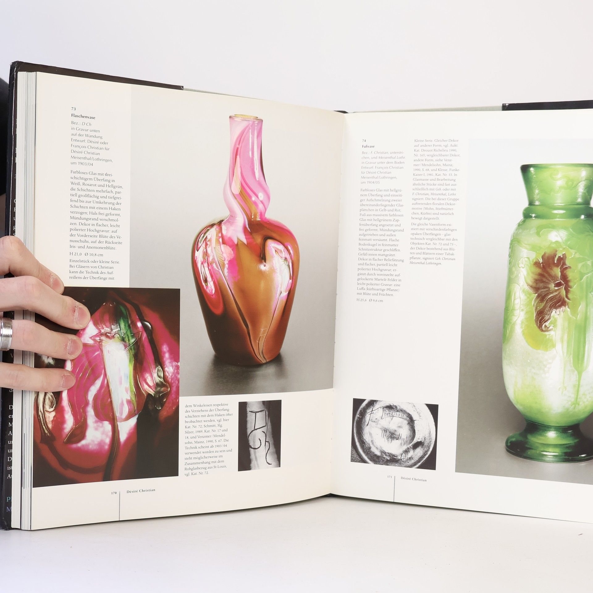 Helmut Ricke Glas des Art nouveau