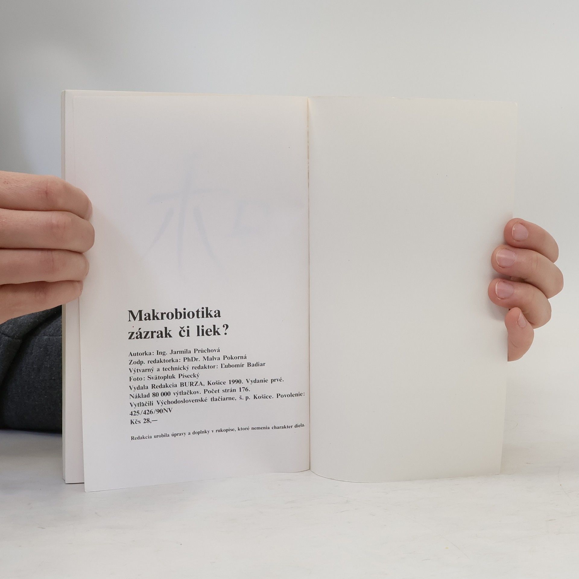 Jarmila Průchová Makrobiotika. Zázrak či liek?