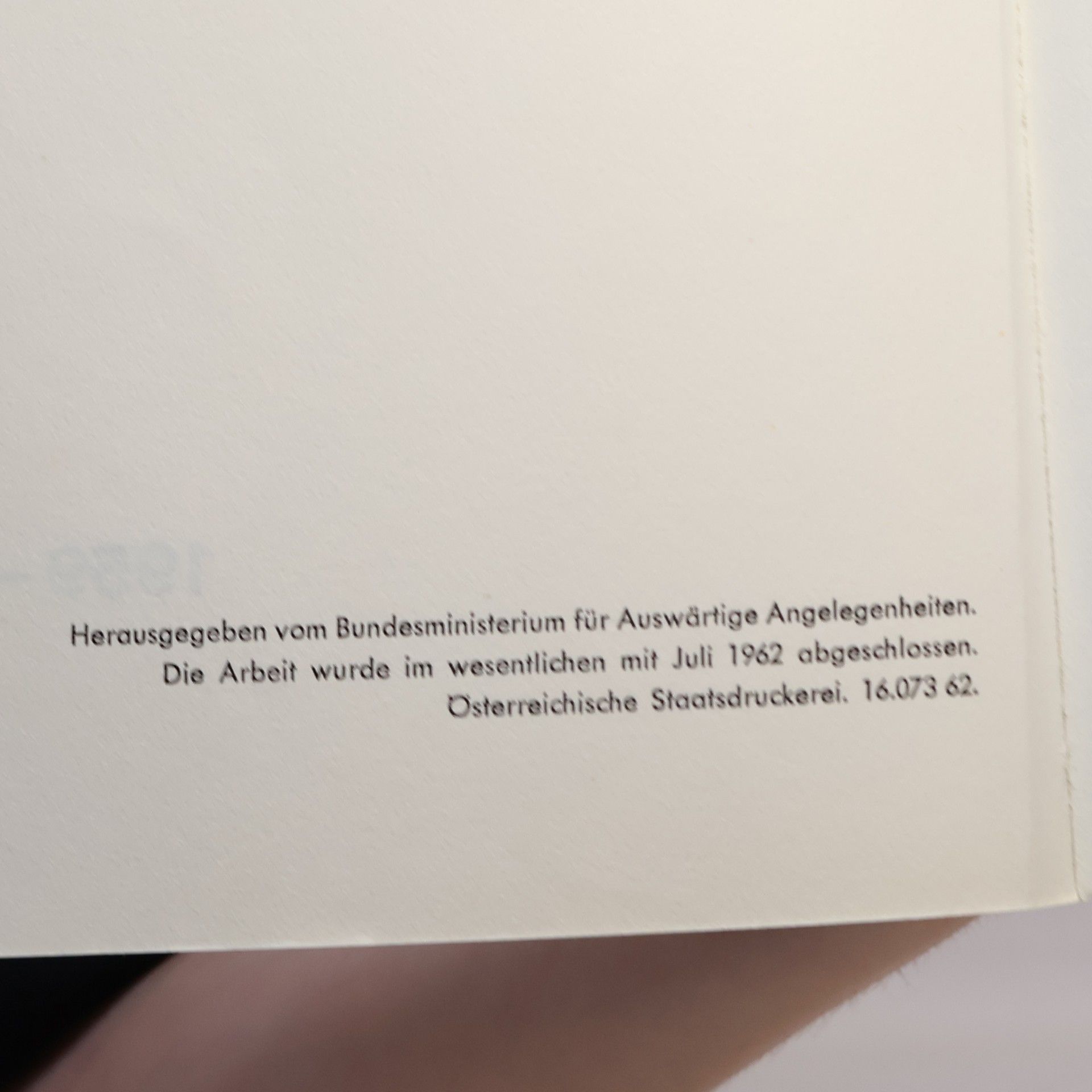 Autores varios Bundesministerium für Auswärtige Angelegenheiten 1959-1962