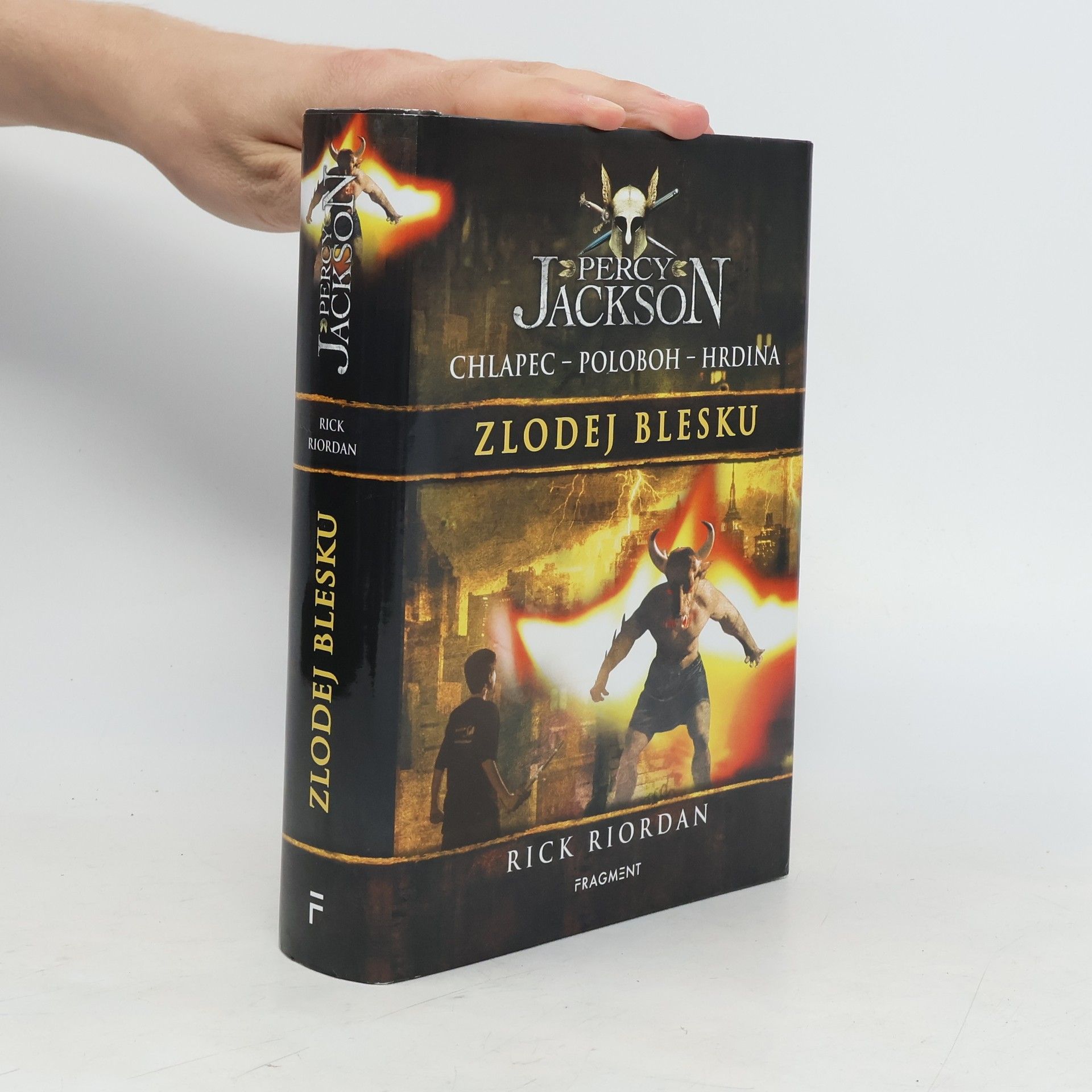 Rick Riordan Percy Jackson: Zlodej blesku