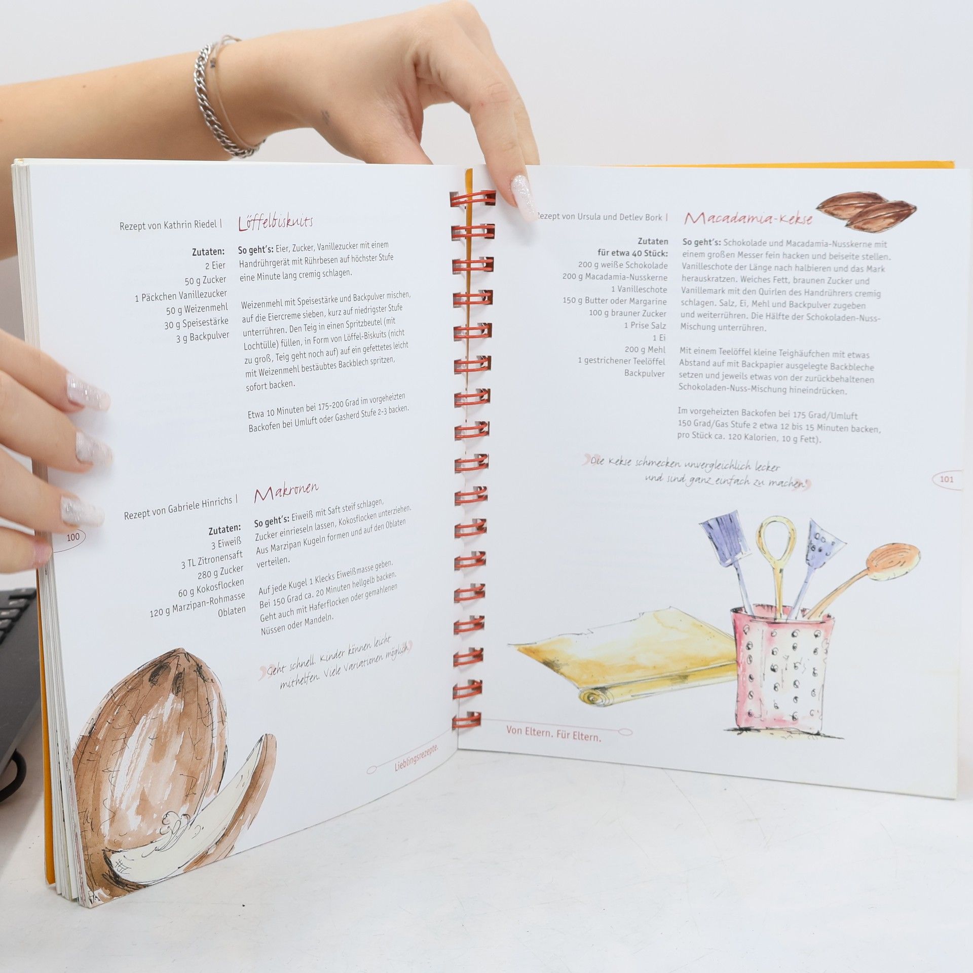 Das Backbuch mit Lieblingsrezepten von Eltern für Eltern