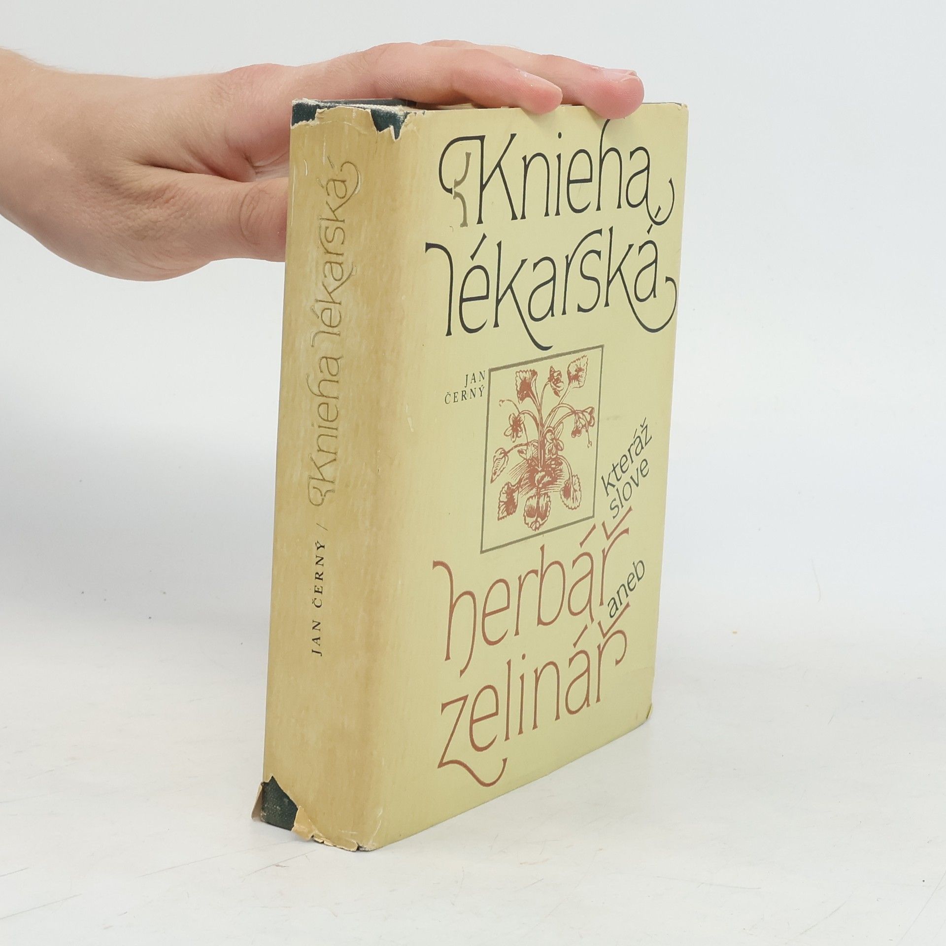 Jan Černý Knieha lékarská, kteráž slove herbář aneb zelinář