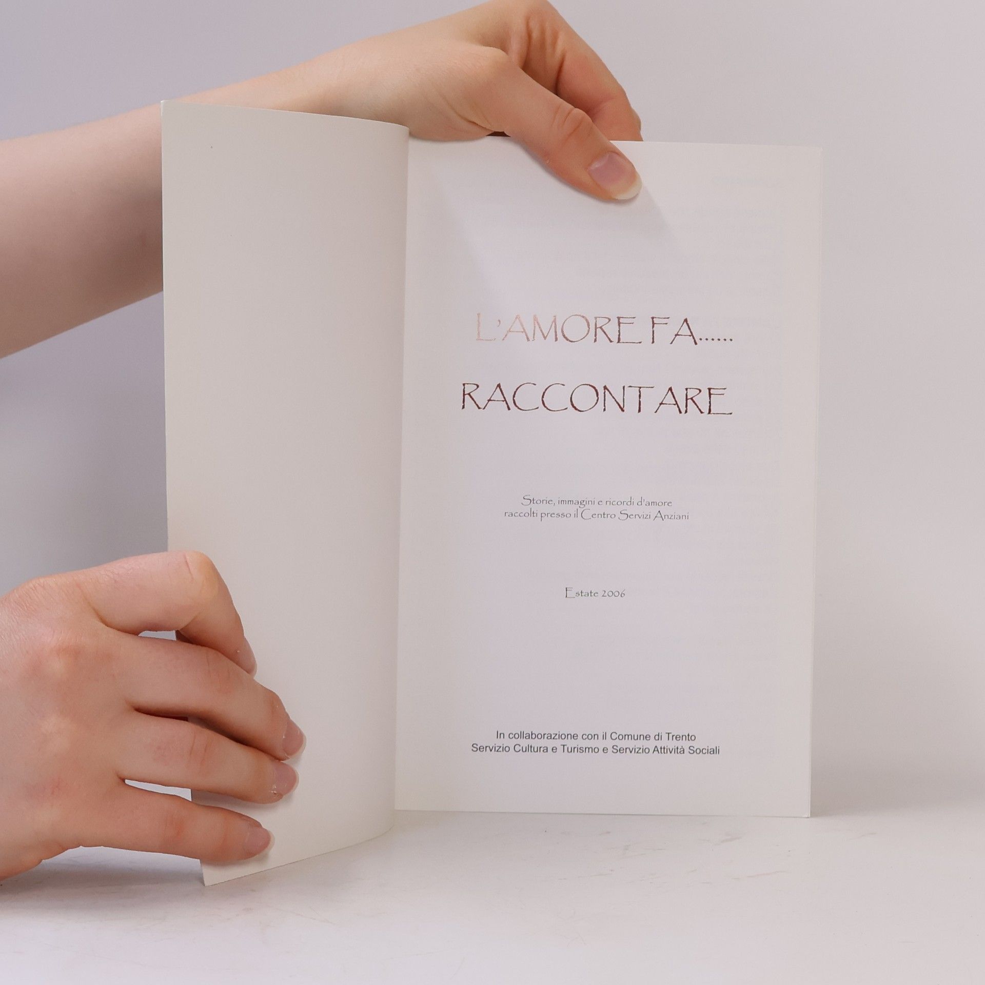 Autores varios L'amore fa... raccontare