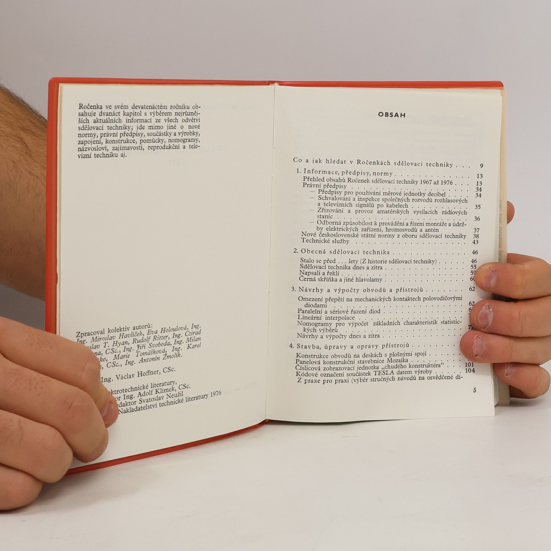 Autorenkollektiv Ročenka sdělovací techniky 1977
