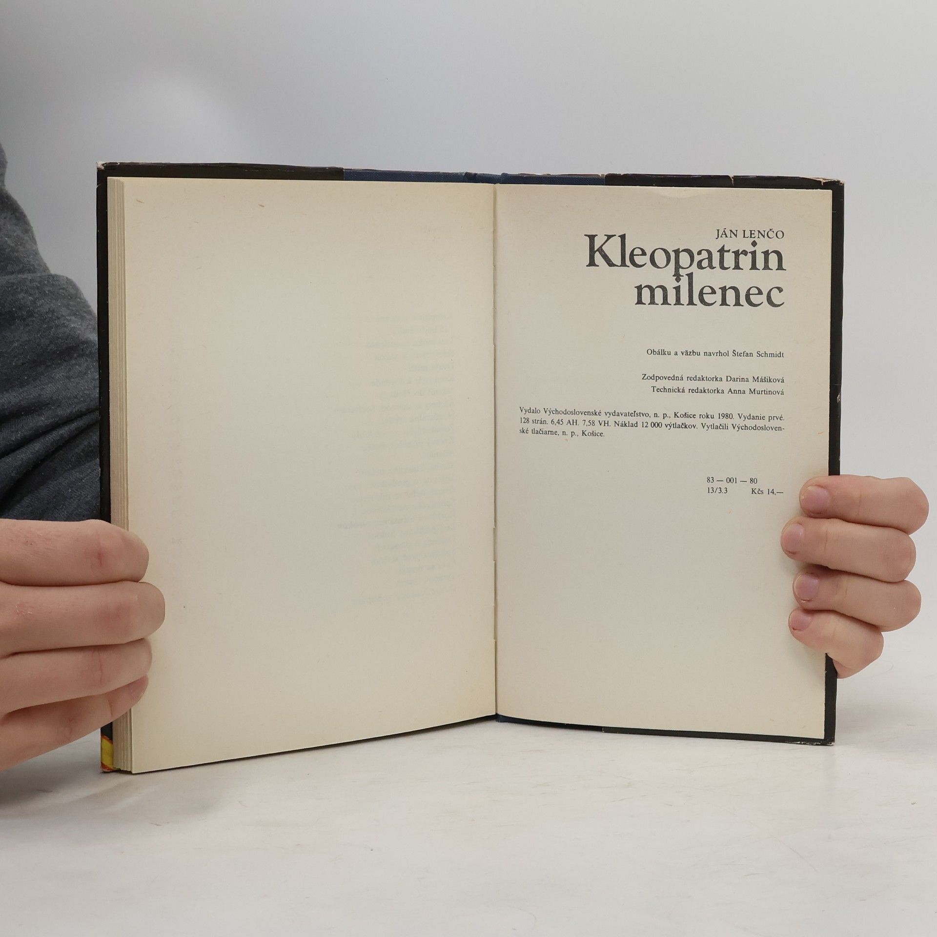 Ján Lenčo Kleopatrin milenec