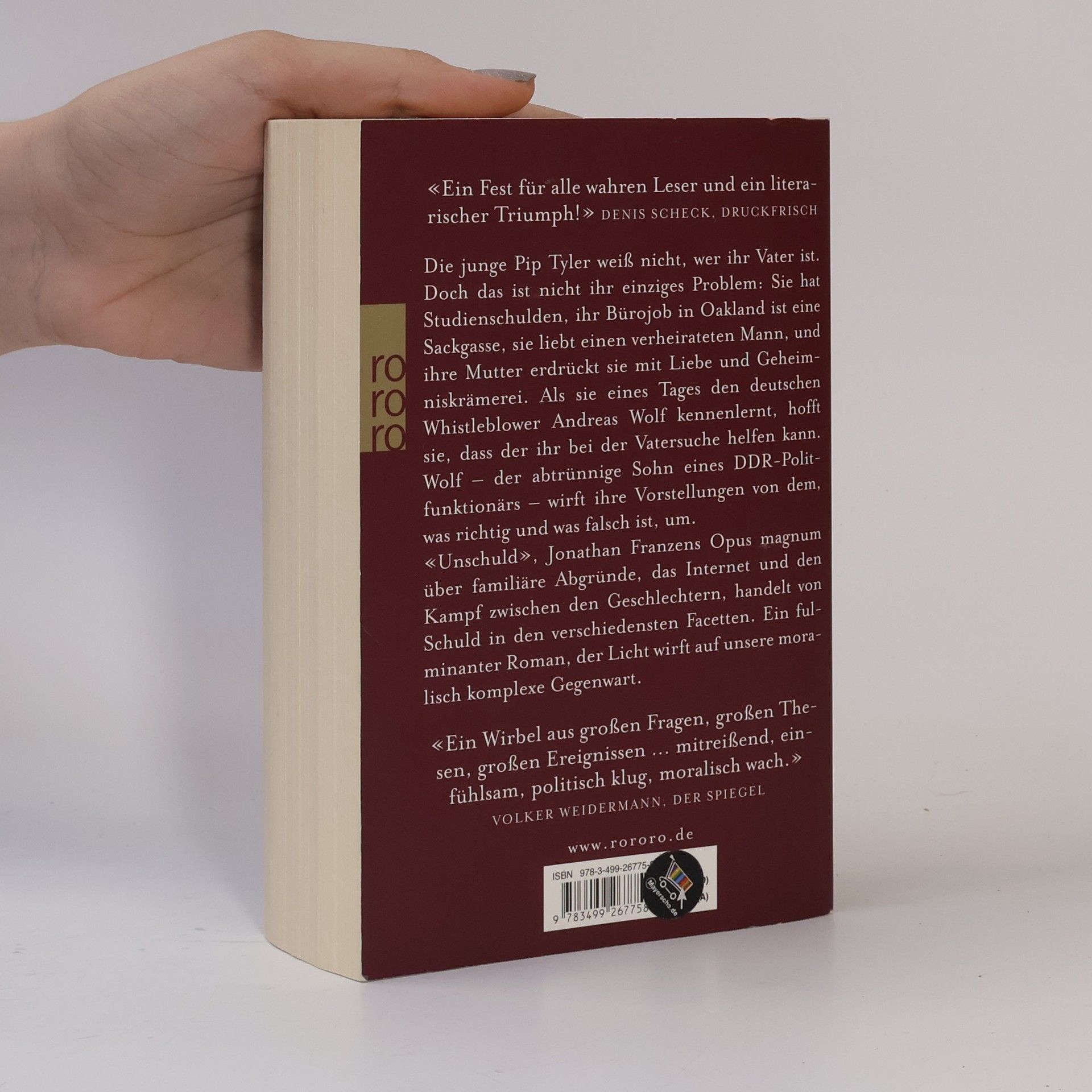 Jonathan Franzen Unschuld