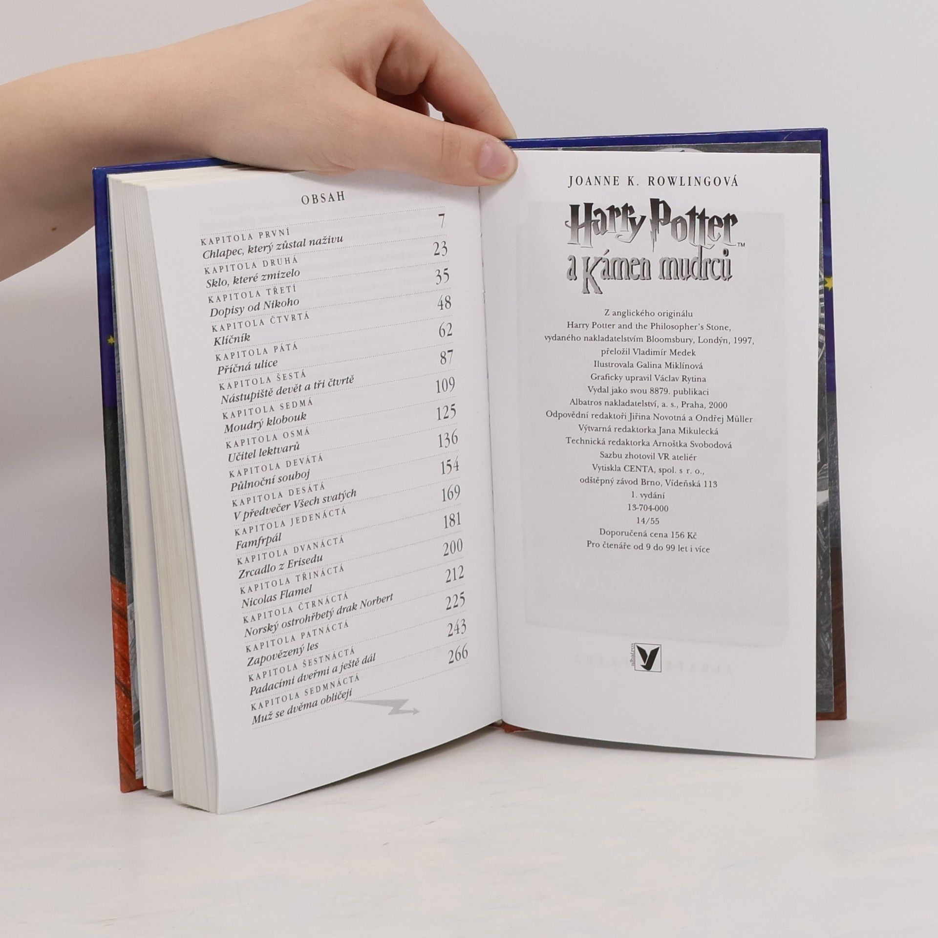 Joanne K. Rowlingová Harry Potter a kámen mudrců
