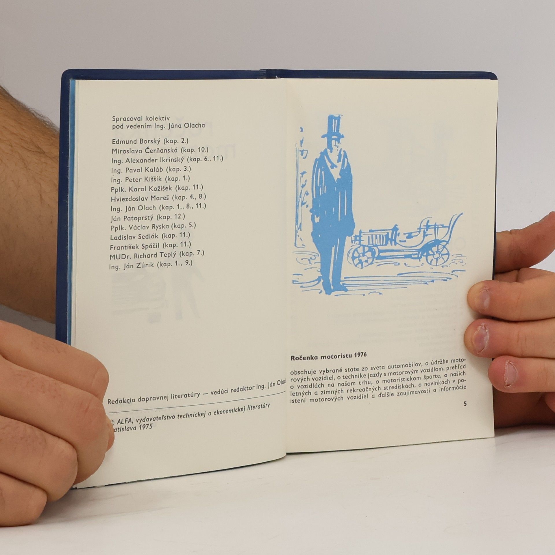 Kolektiv autorů Ročenka motoristu 1976