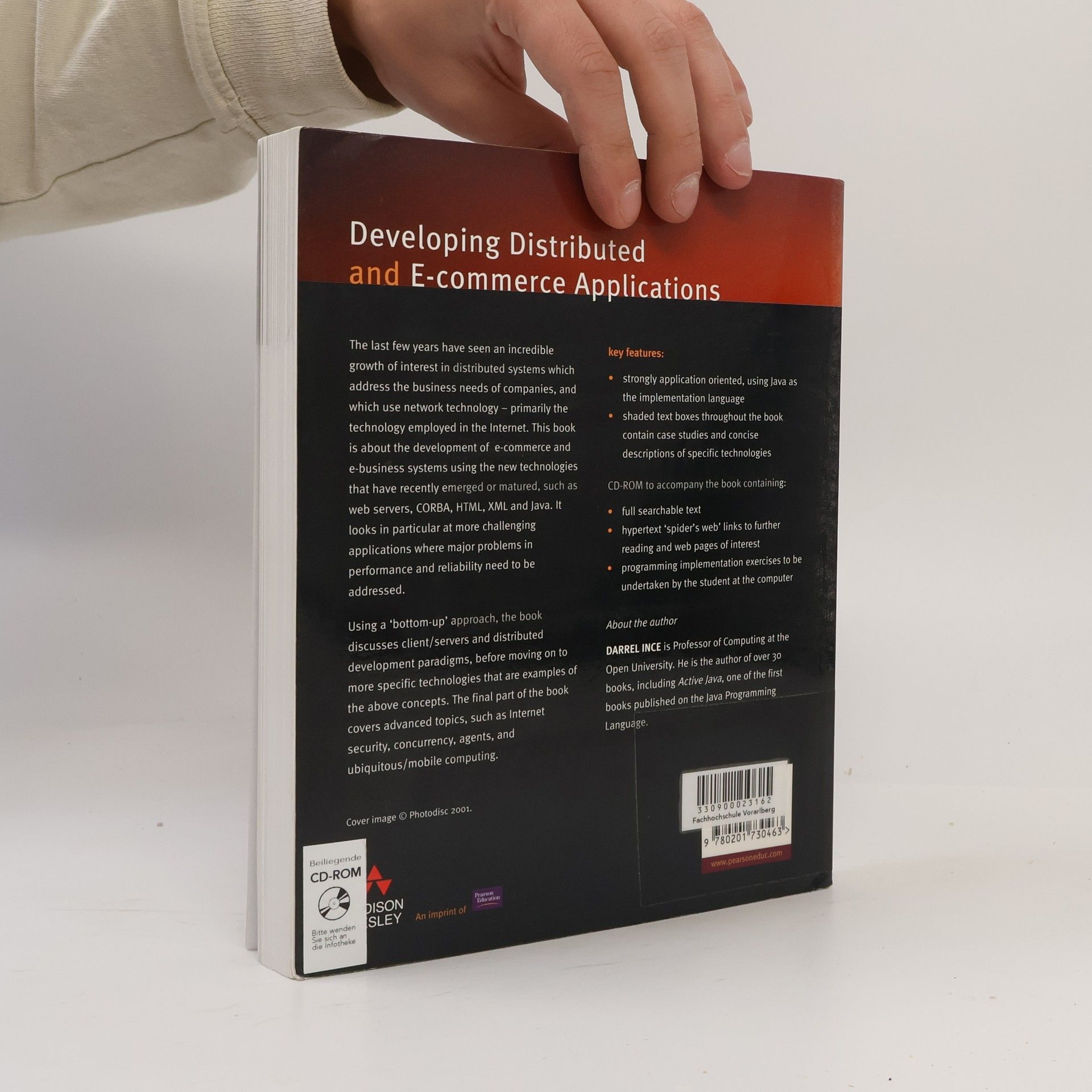 Darrel Ince Developing Distributed and E-Commerce Applications