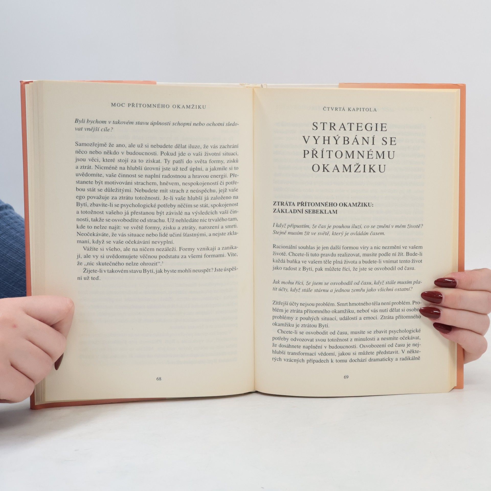 Eckhart Tolle Moc přítomného okamžiku