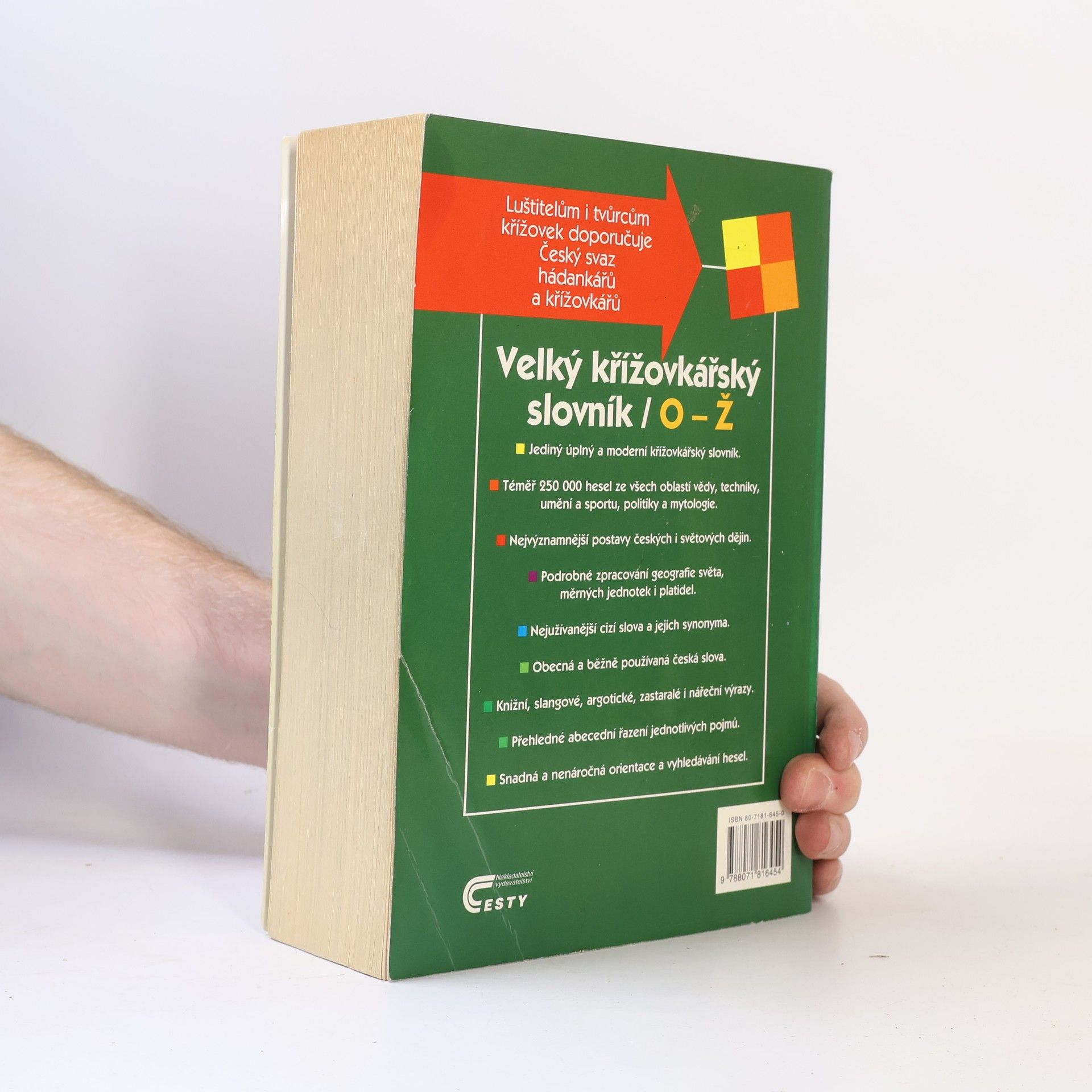 Karel Čálek Velký křížovkářský slovník O-Ž