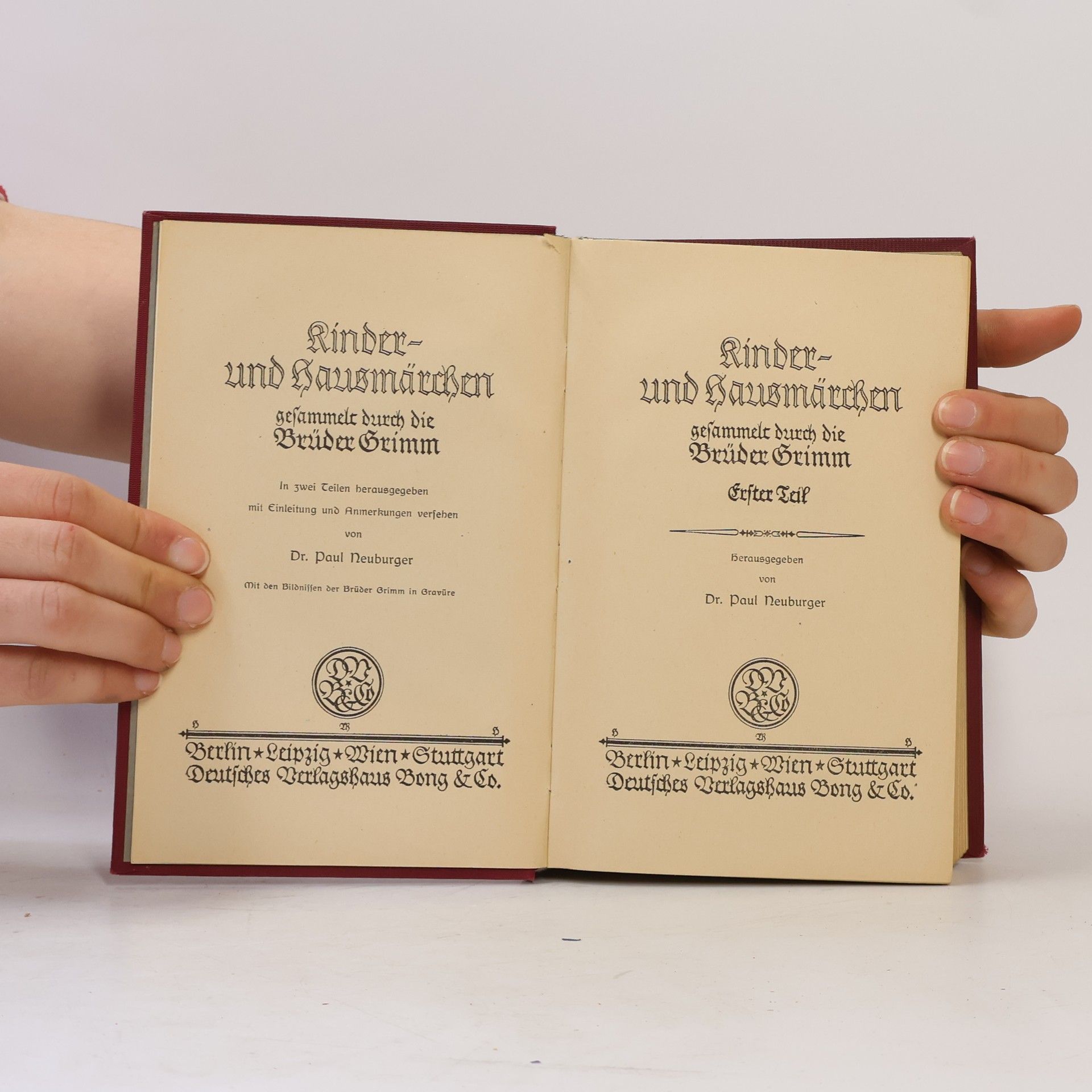 bratři Grimmové Kinder- und Hausmärchen II.