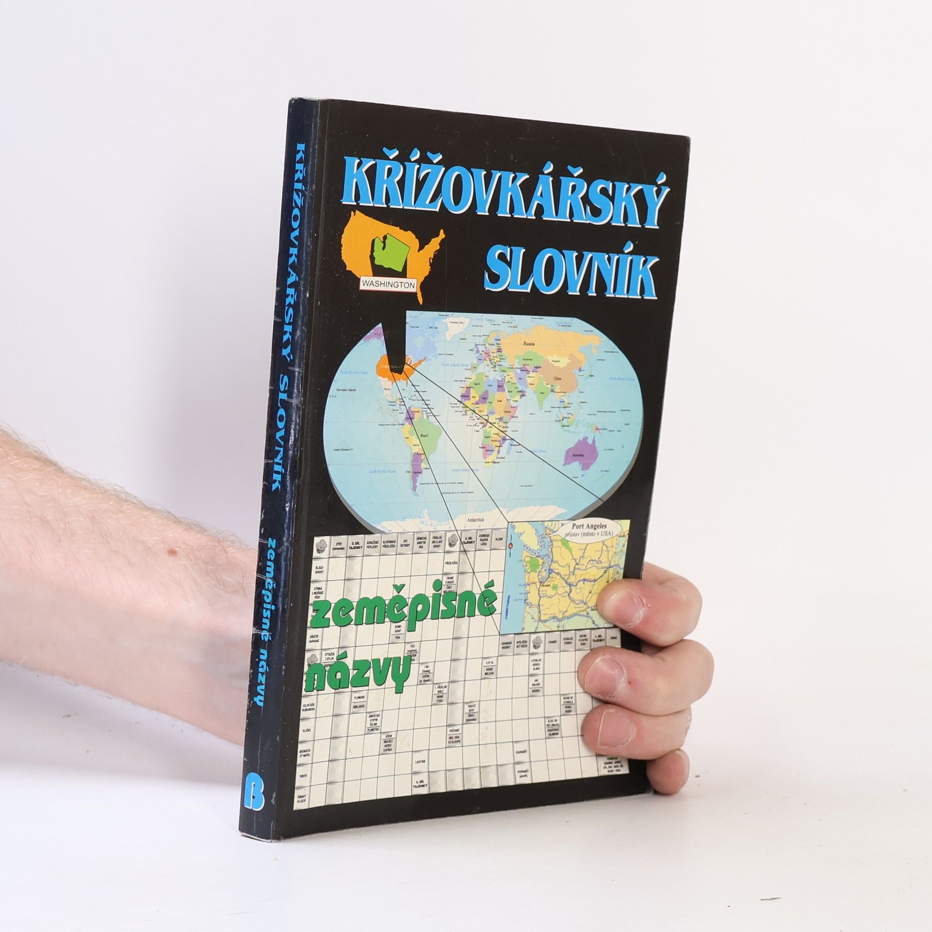 Petr Bareš Křížovkářský slovník : zeměpisné názvy