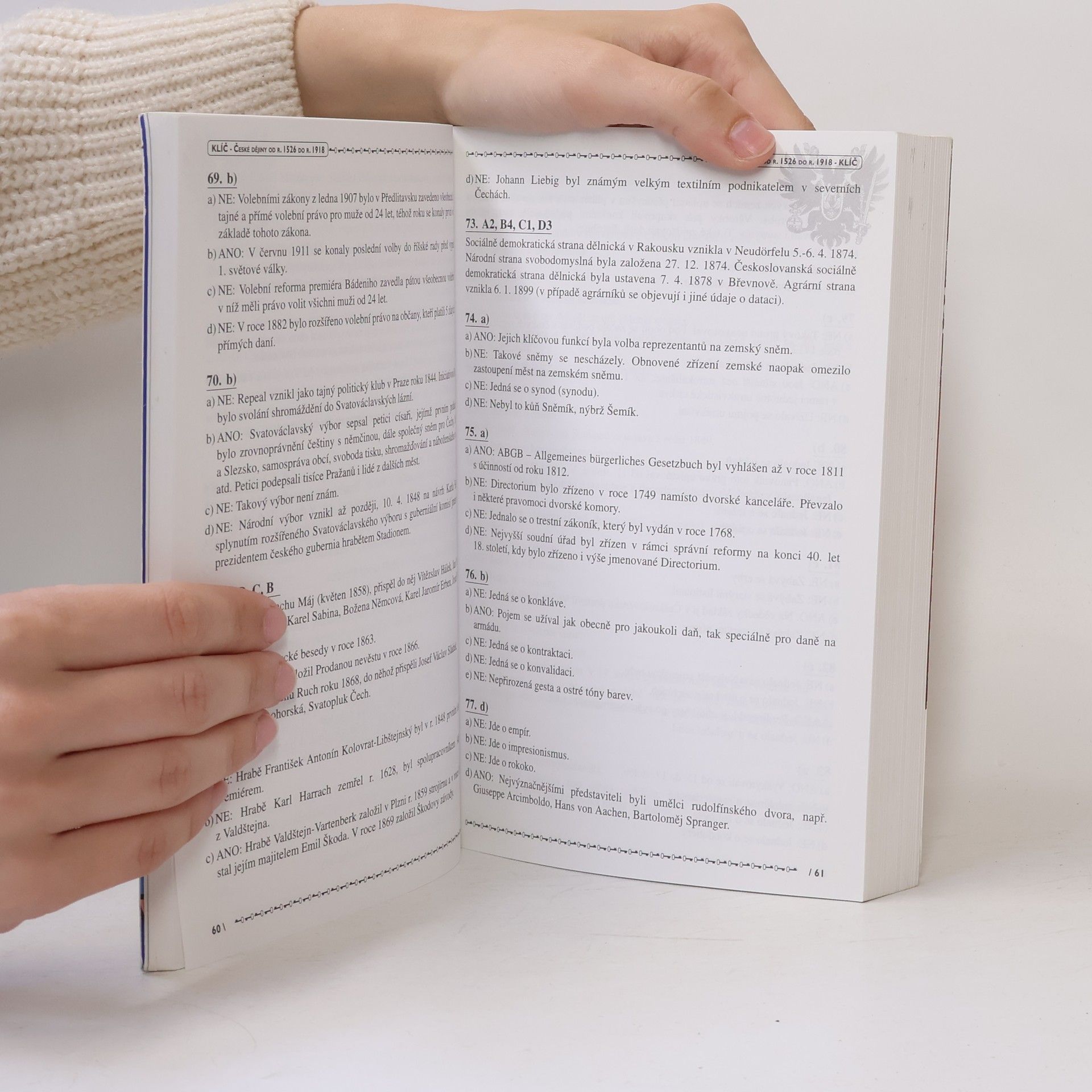 Various authors Testy všeobecného přehledu k přijímacím zkouškám na VŠ
