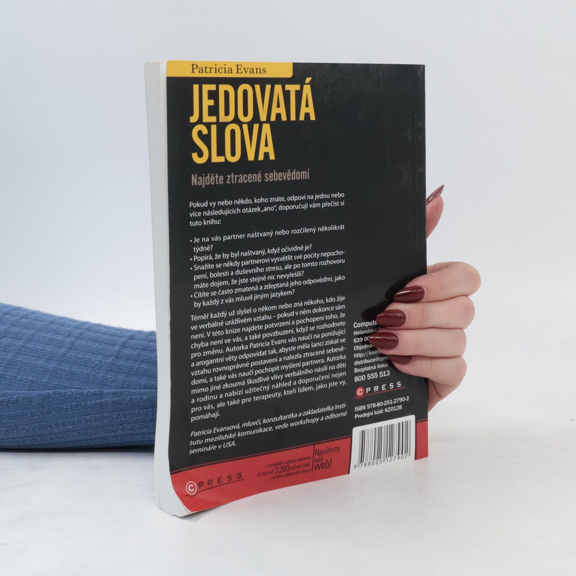Patricia Evans Jedovatá slova : jak rozpoznat verbální násilí a jak na ně reagovat