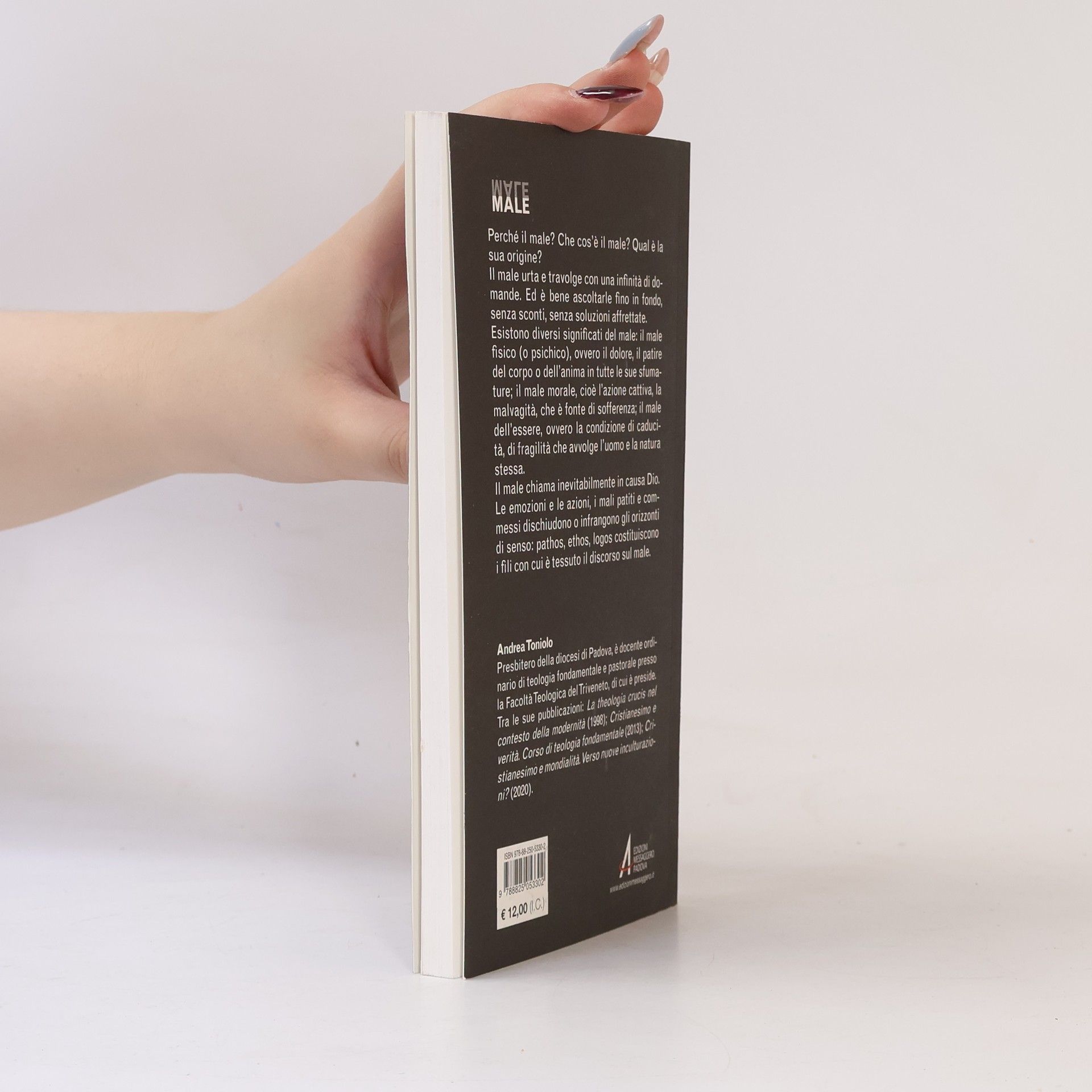 Andrea Toniolo Parole allo specchio - 1: Male