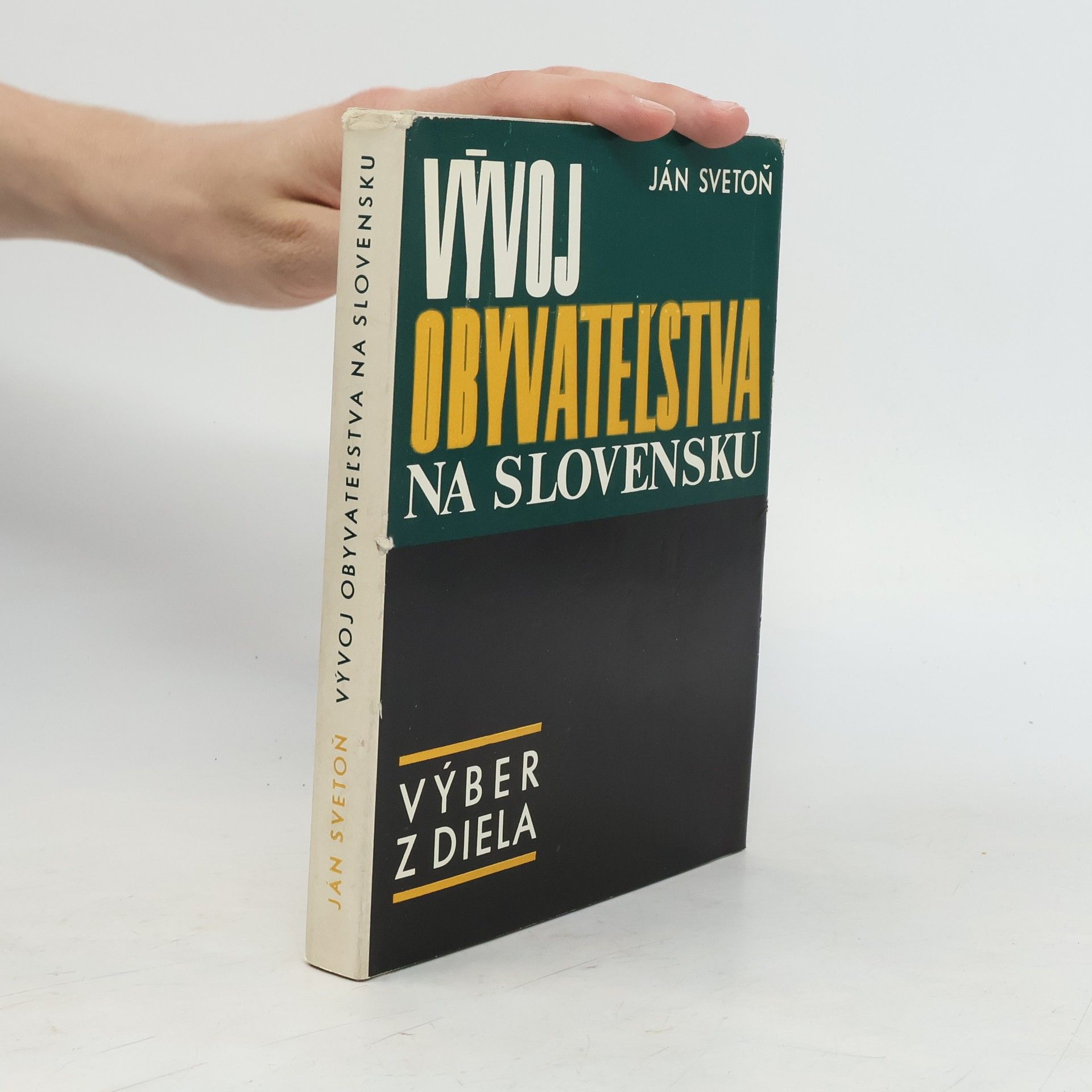 Jan Svetoň Vývoj obyvateľstva na Slovensku