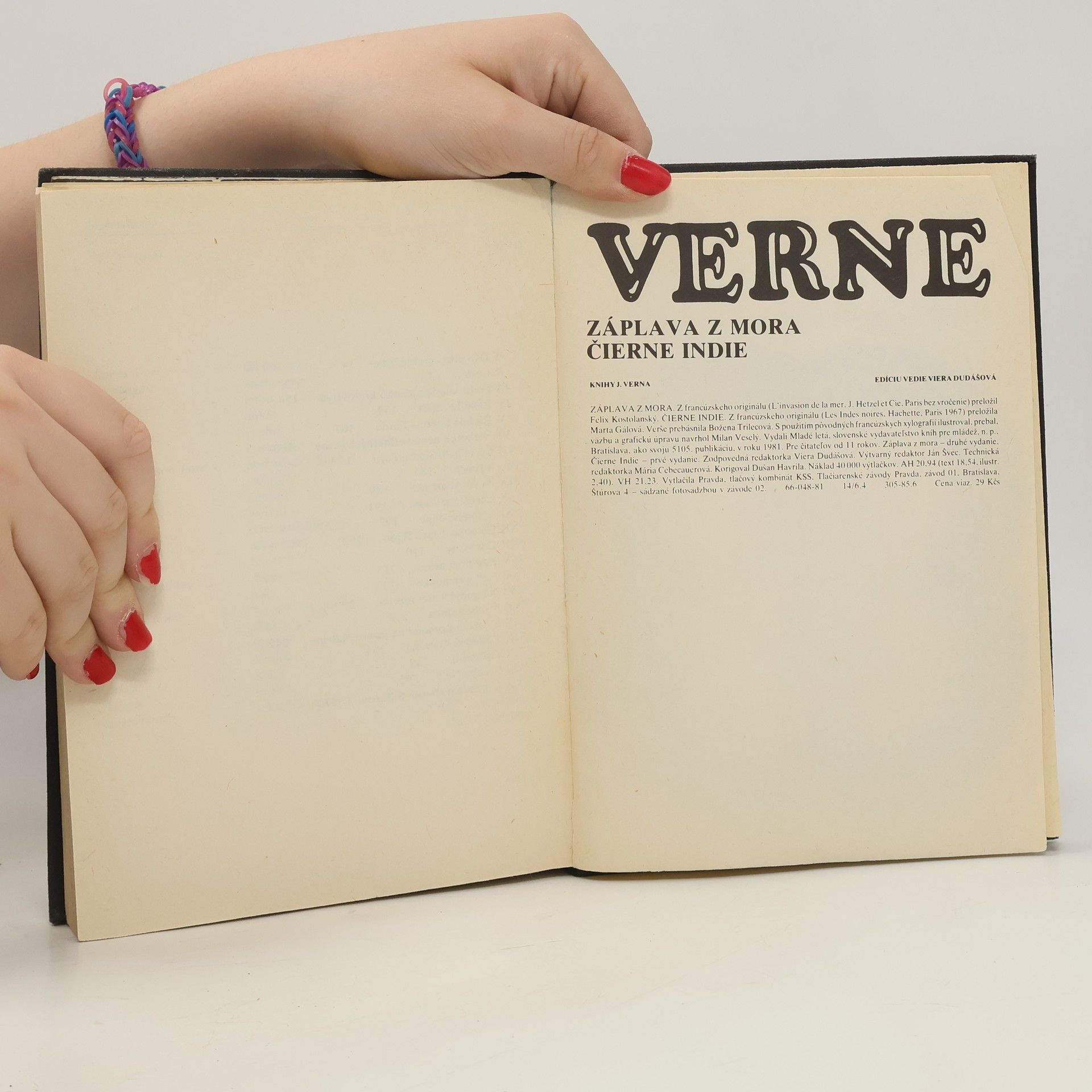 Jules Verne Záplava z mora. Čierne Indie
