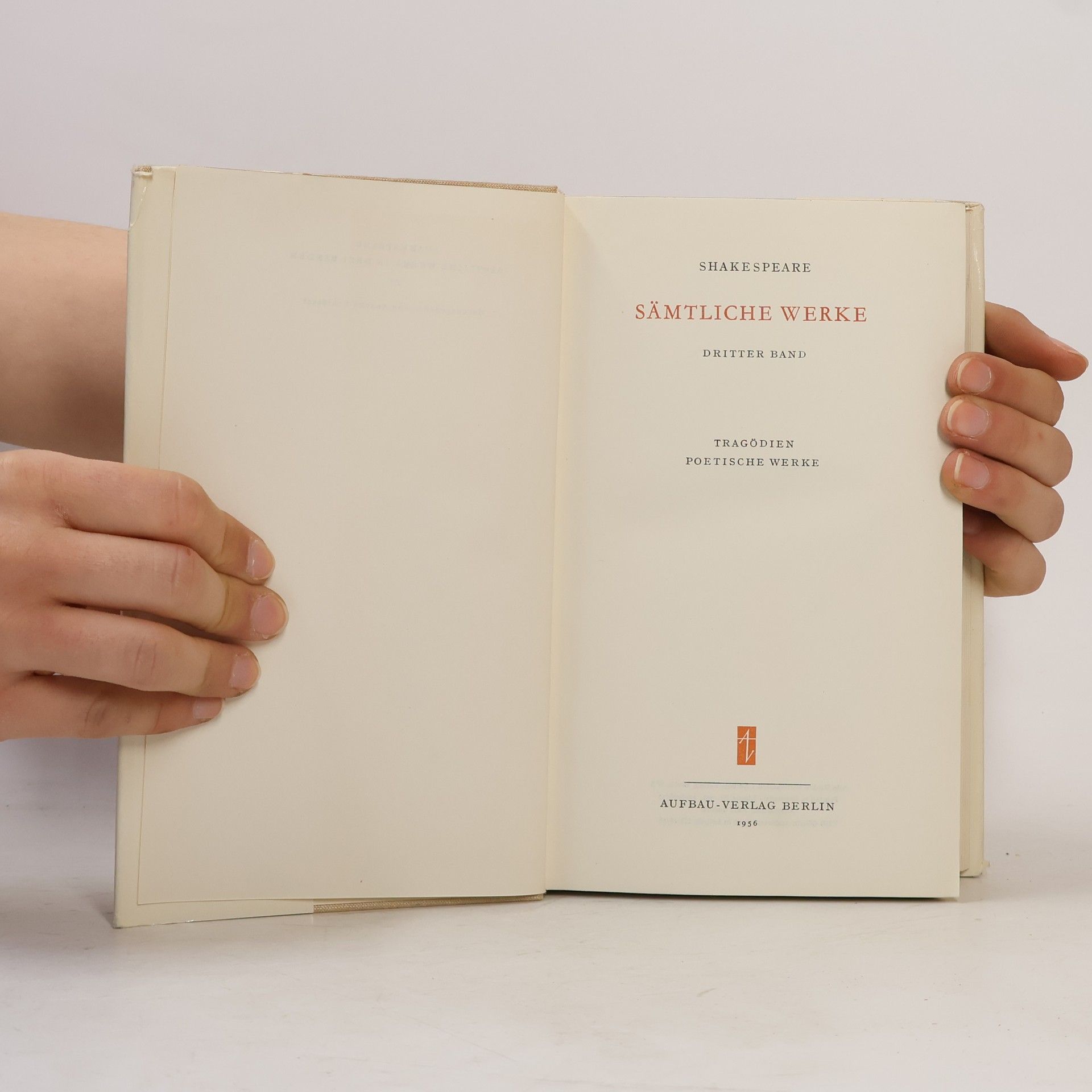 William Shakespeare Sämtliche Werke III.