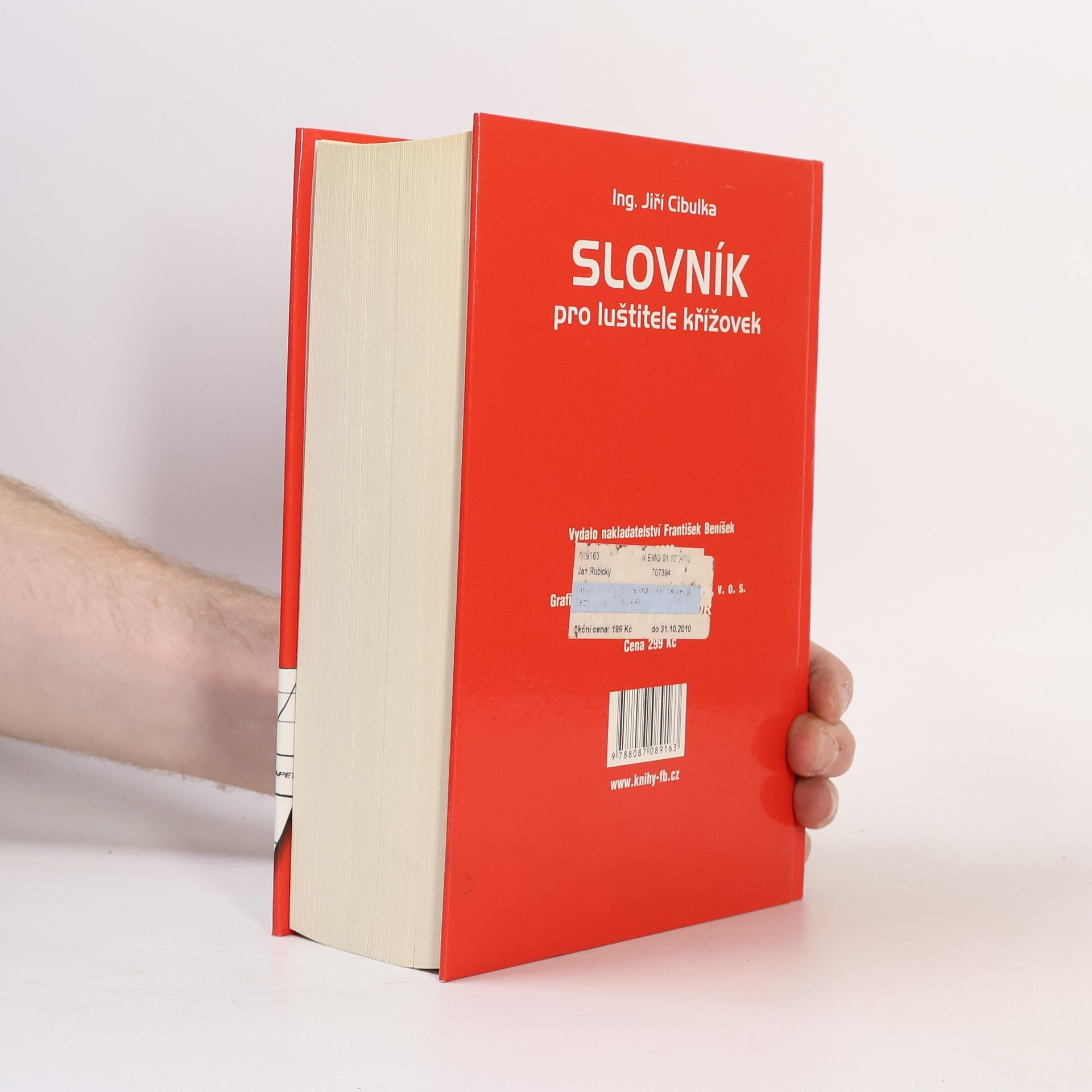 Jiří Cibulka Slovník pro luštitele křížovek