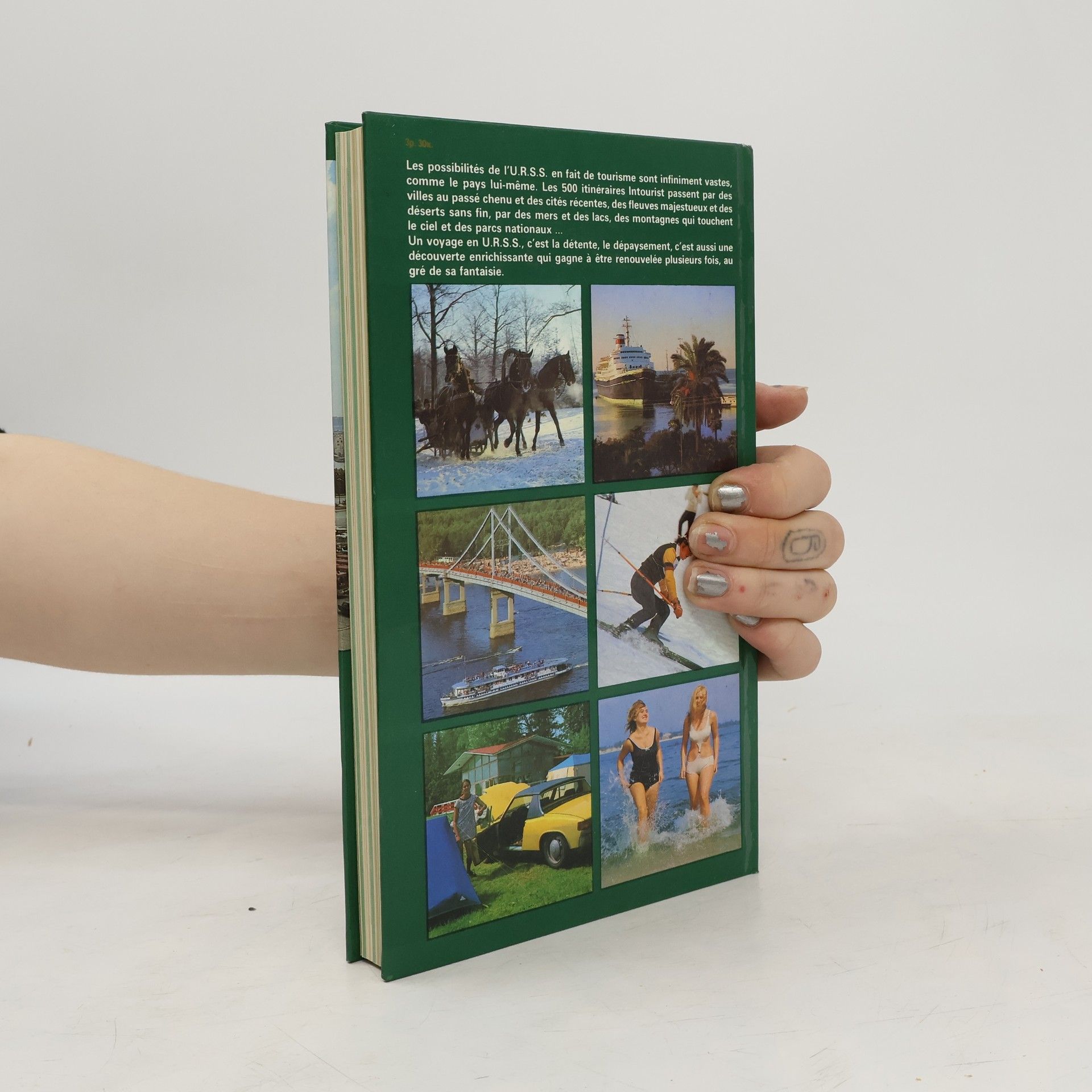 Kolektiv autorů Les régions touristiques de L'U.R.S.S.