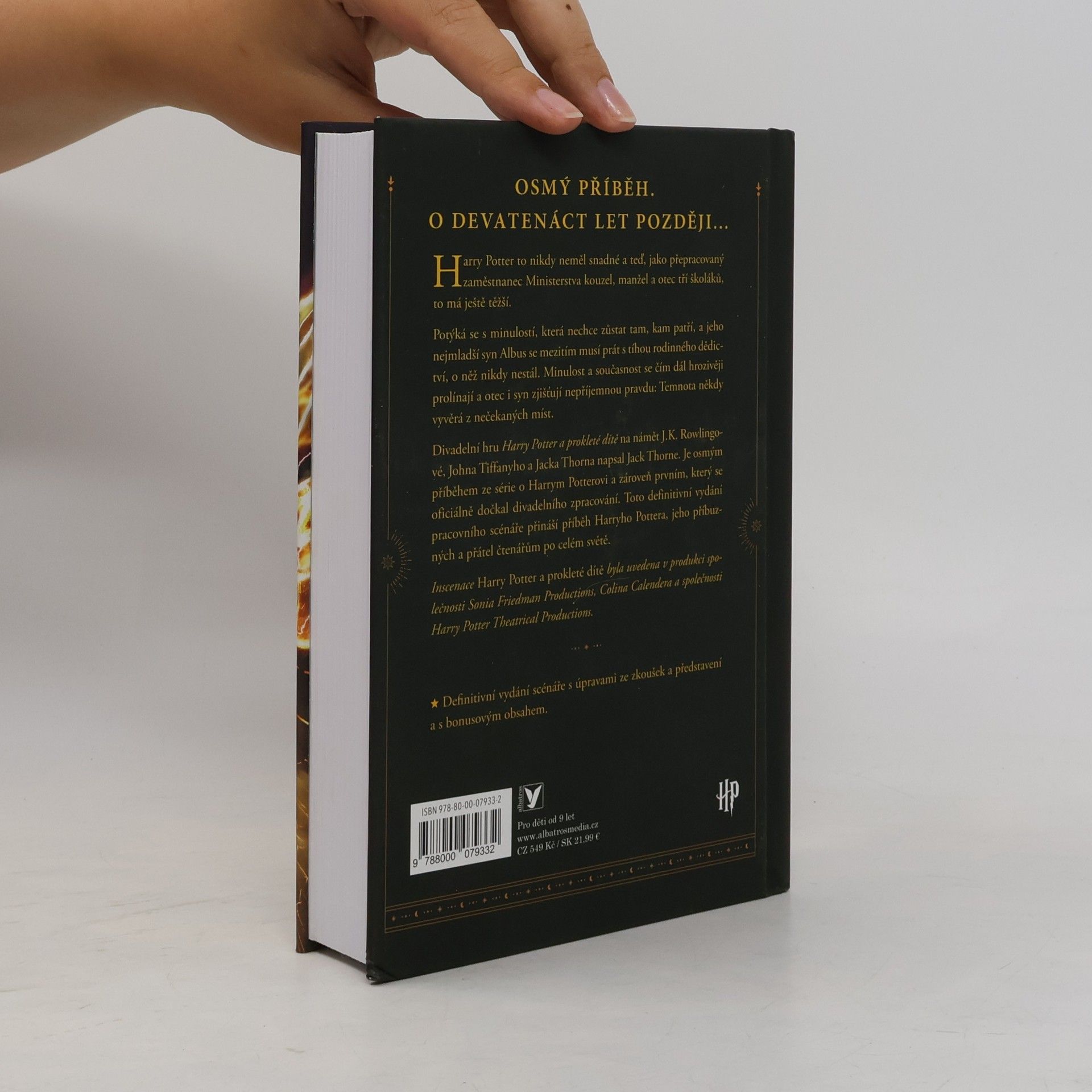 Jack Thorne Harry Potter a prokleté dítě