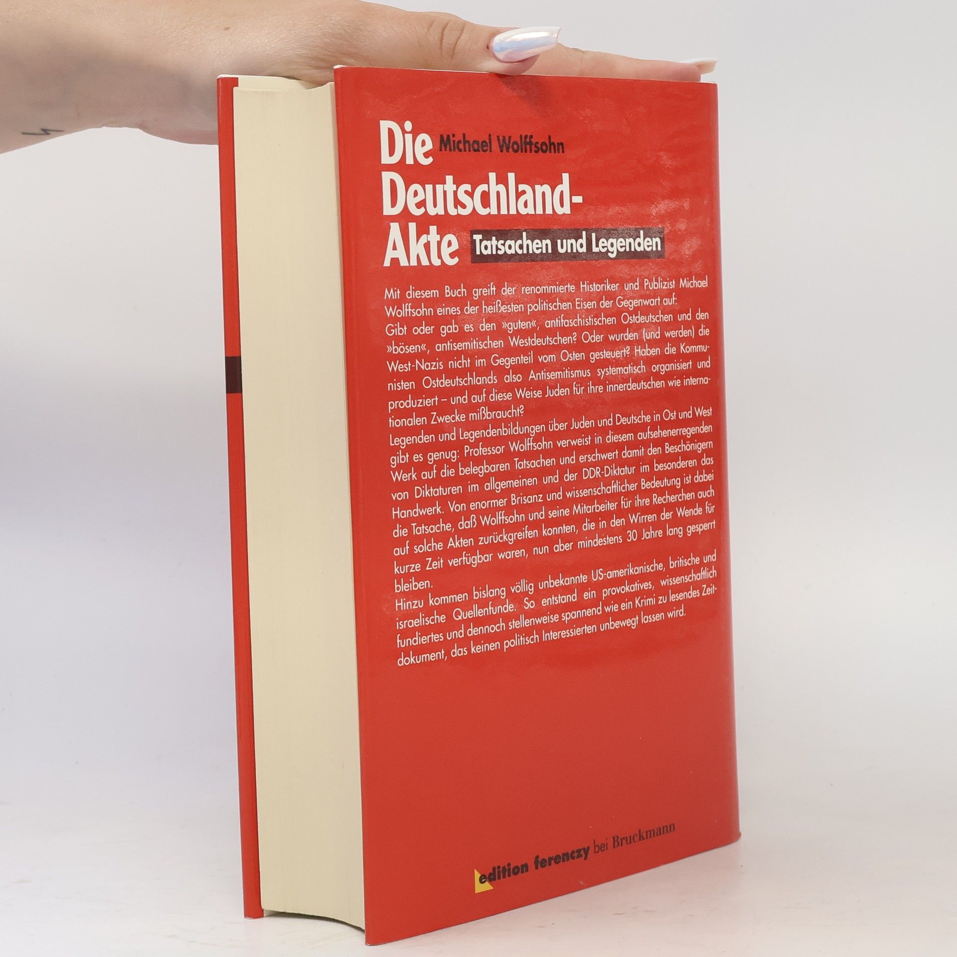 Michael Wolffsohn Die Deutschland-Akte