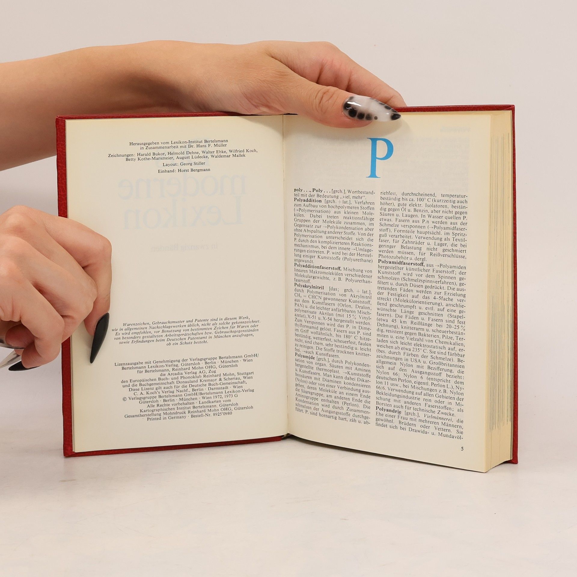 Various authors Das Moderne Lexikon. 15. Poly-Roha