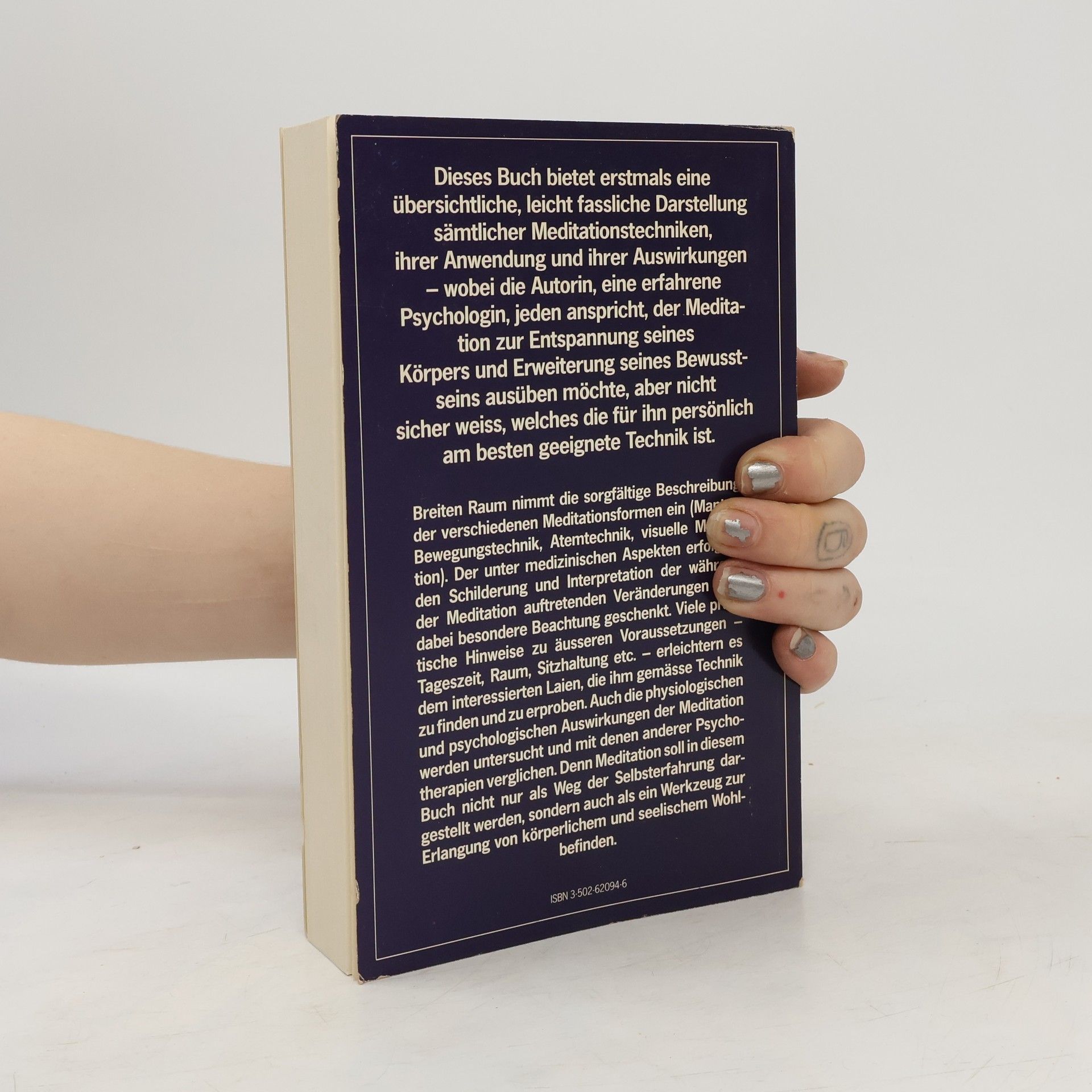 Patricia Carrington Das grosse Buch der Meditation