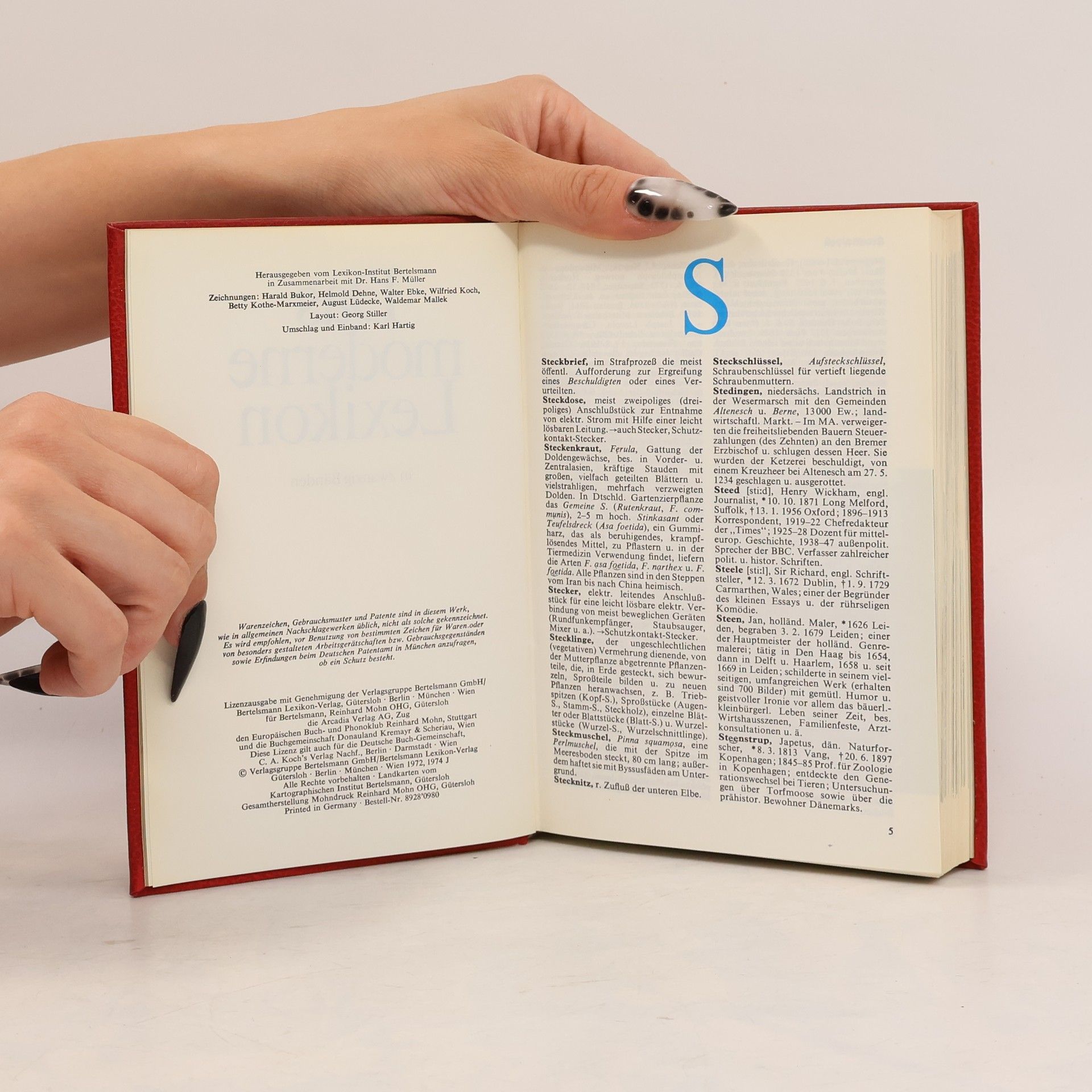 Autorenkollektiv Das moderne Lexikon 18. Steck-Triep