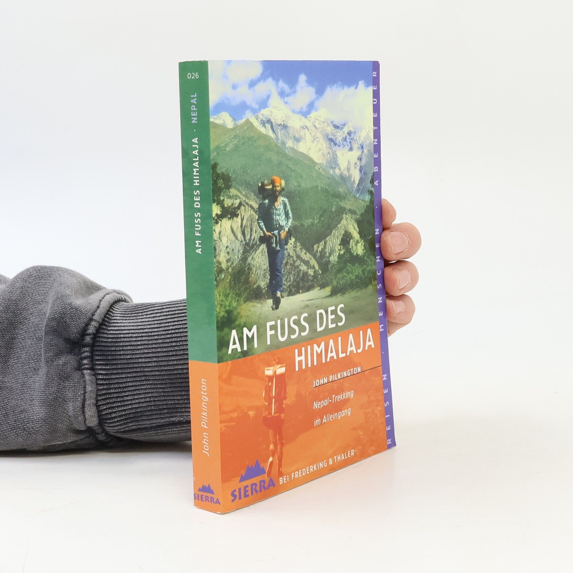 John Pilkington Am Fuss des Himalaja
