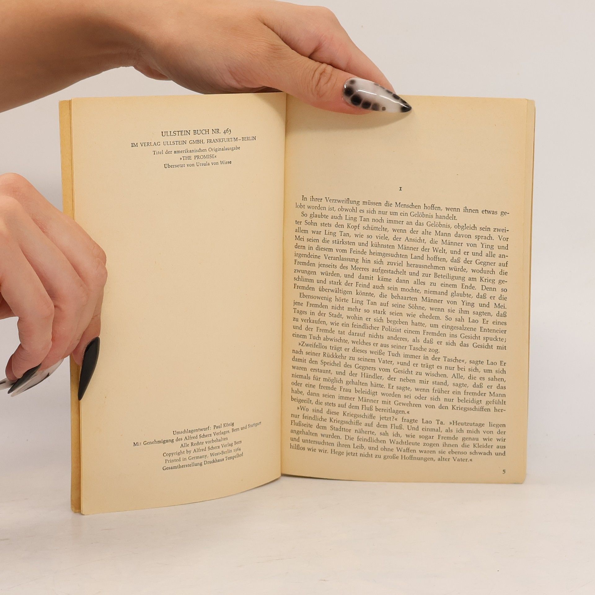 Pearl S. Buck Das Gelöbnis