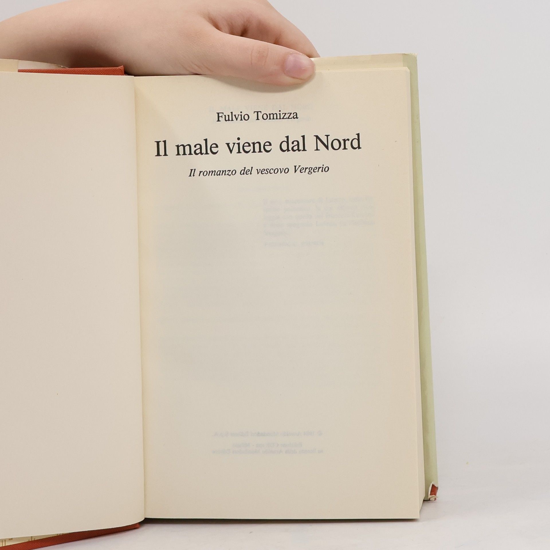Fulvio Tomizza Il male viene dal nord