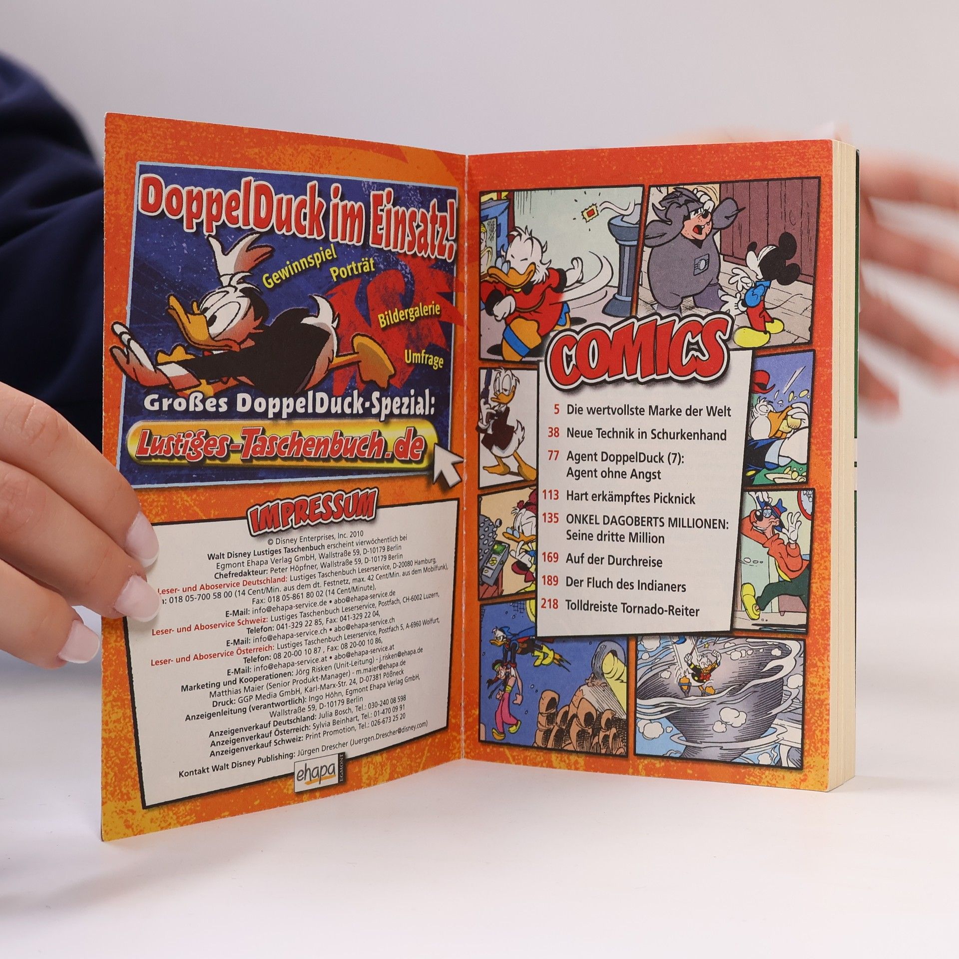 Walt Disney Lustiges Taschenbuch 401. Agent ohne Angst