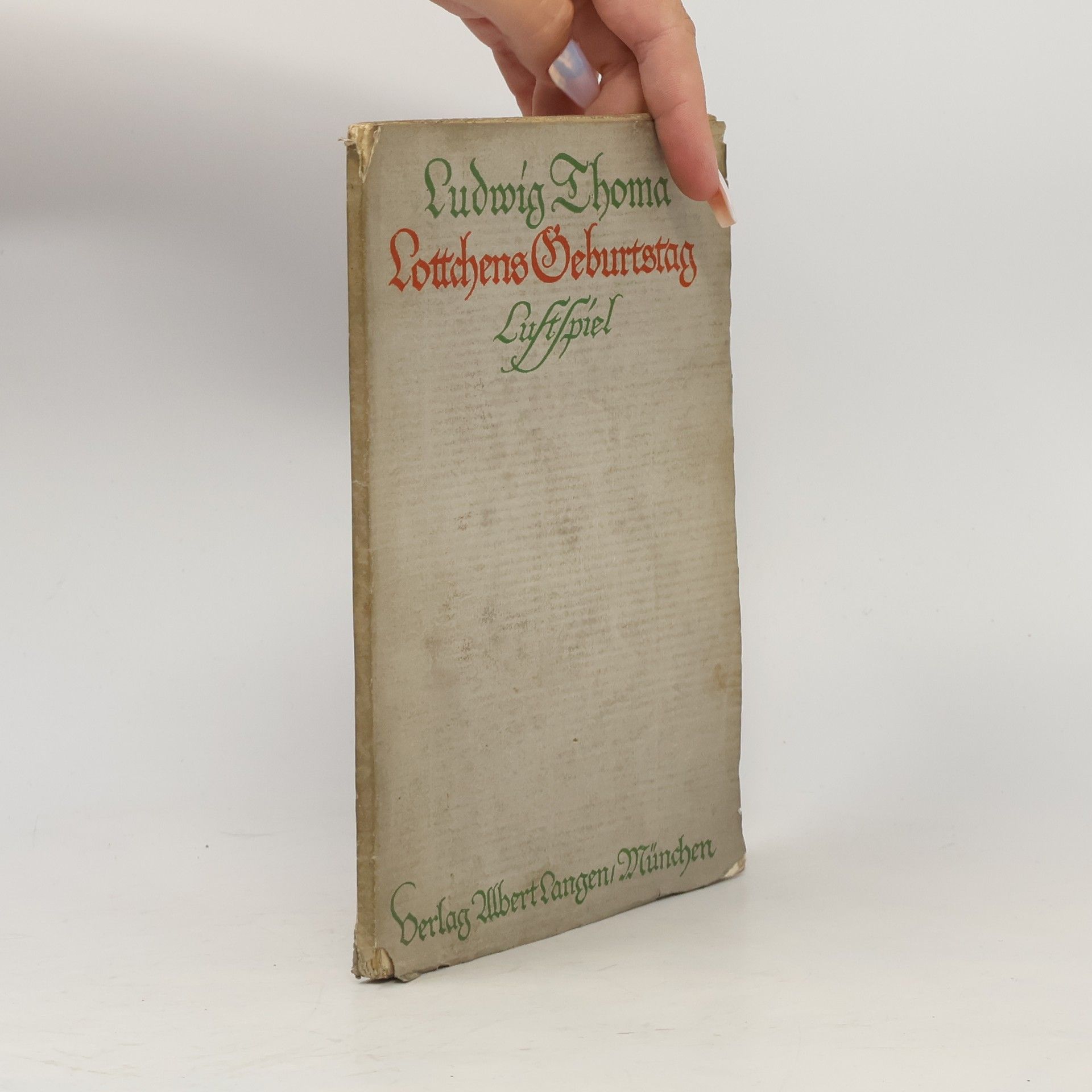 Ludwig Thoma Lottchens Geburtstag