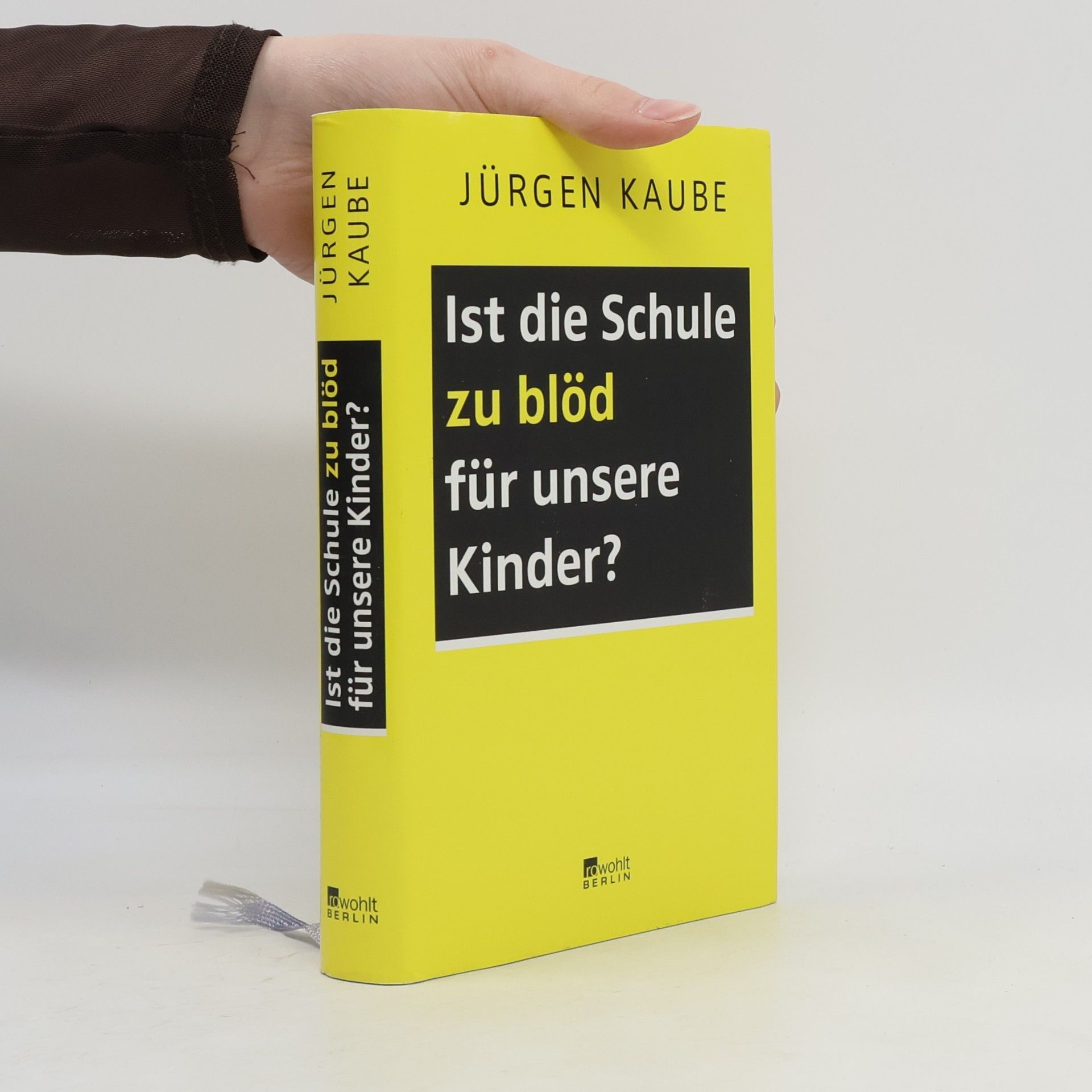 Jürgen Kaube Ist die Schule zu blöd für unsere Kinder?