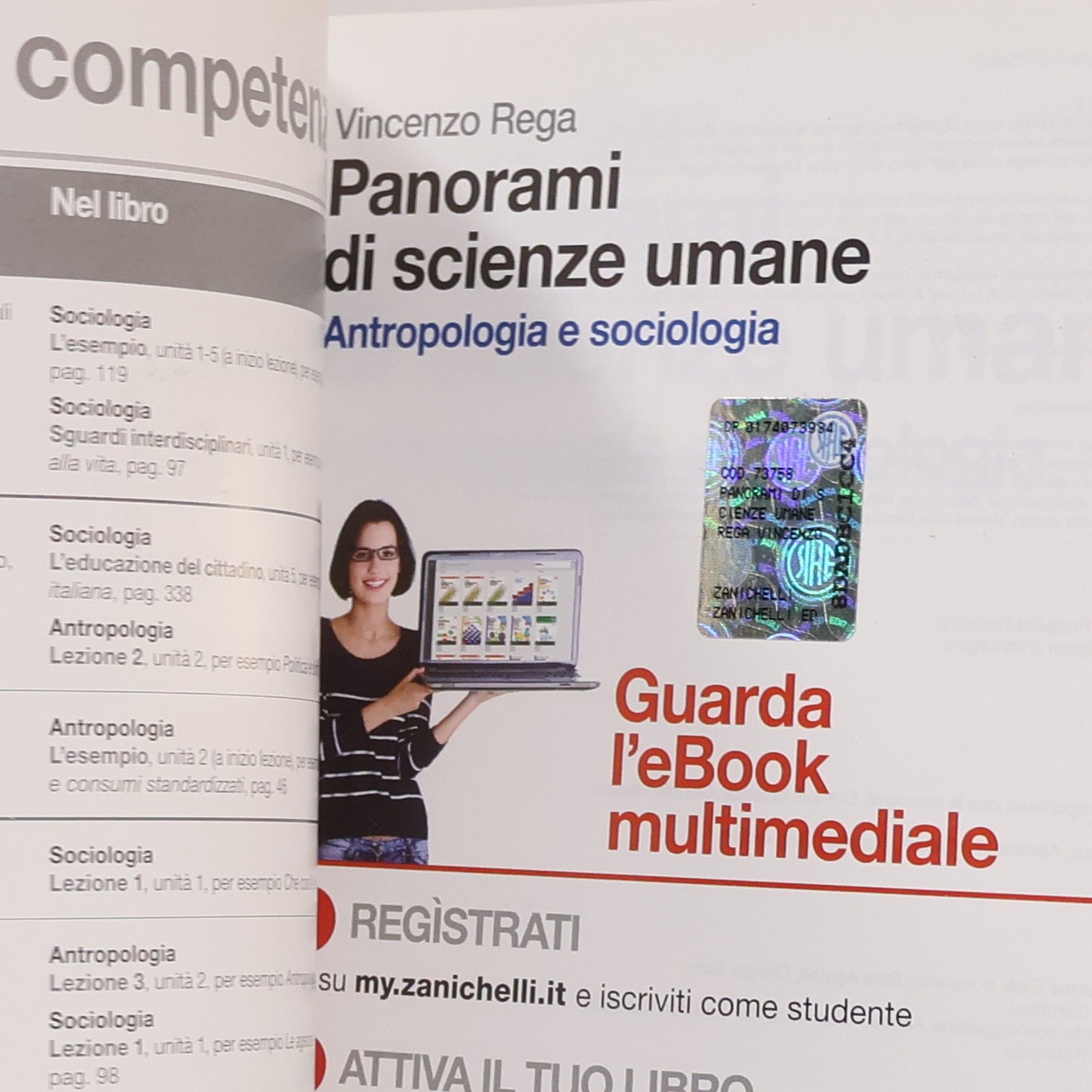 Vincenzo Rega Panorami di scienze umane