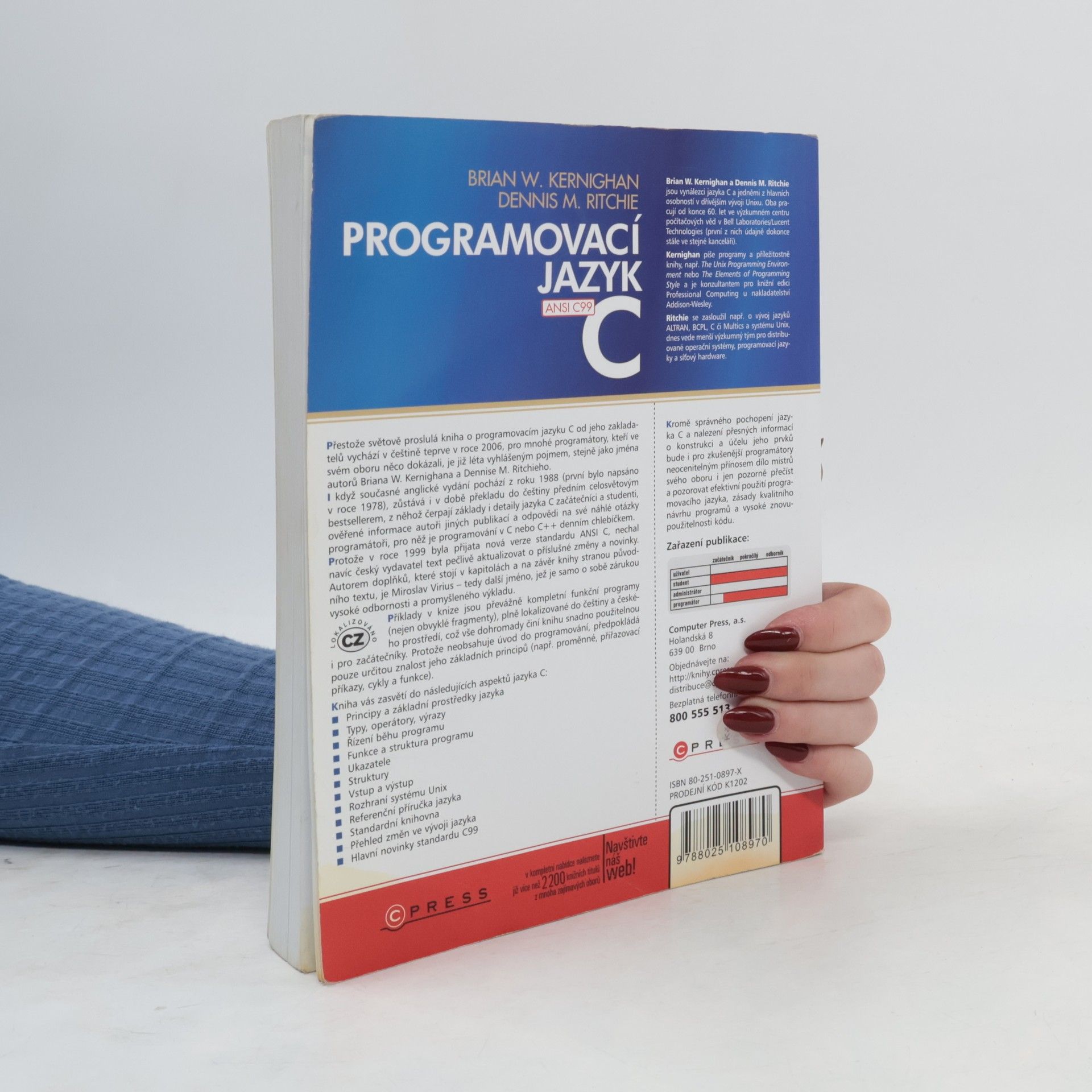 Brian W. Kernighan Programovací jazyk C