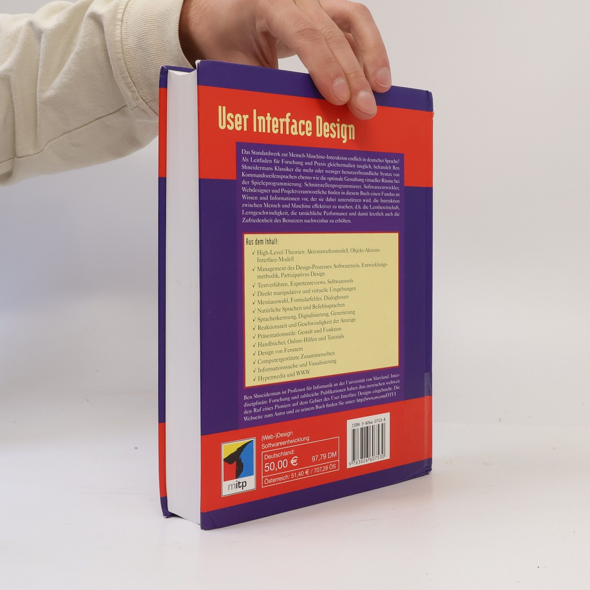 Ben Shneiderman User Interface Design