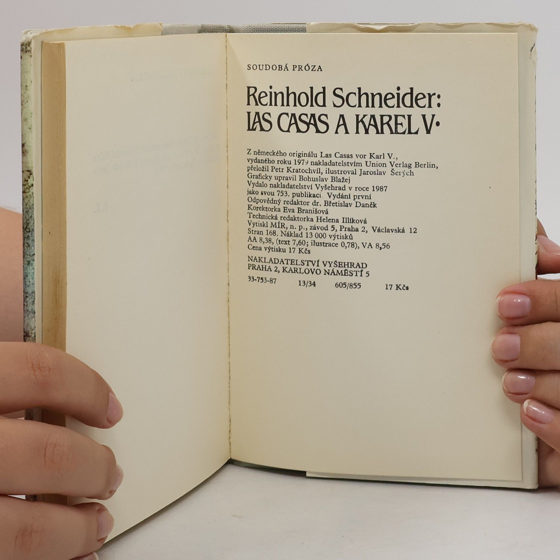 Reinhold Schneider Las Casas a Karel V.