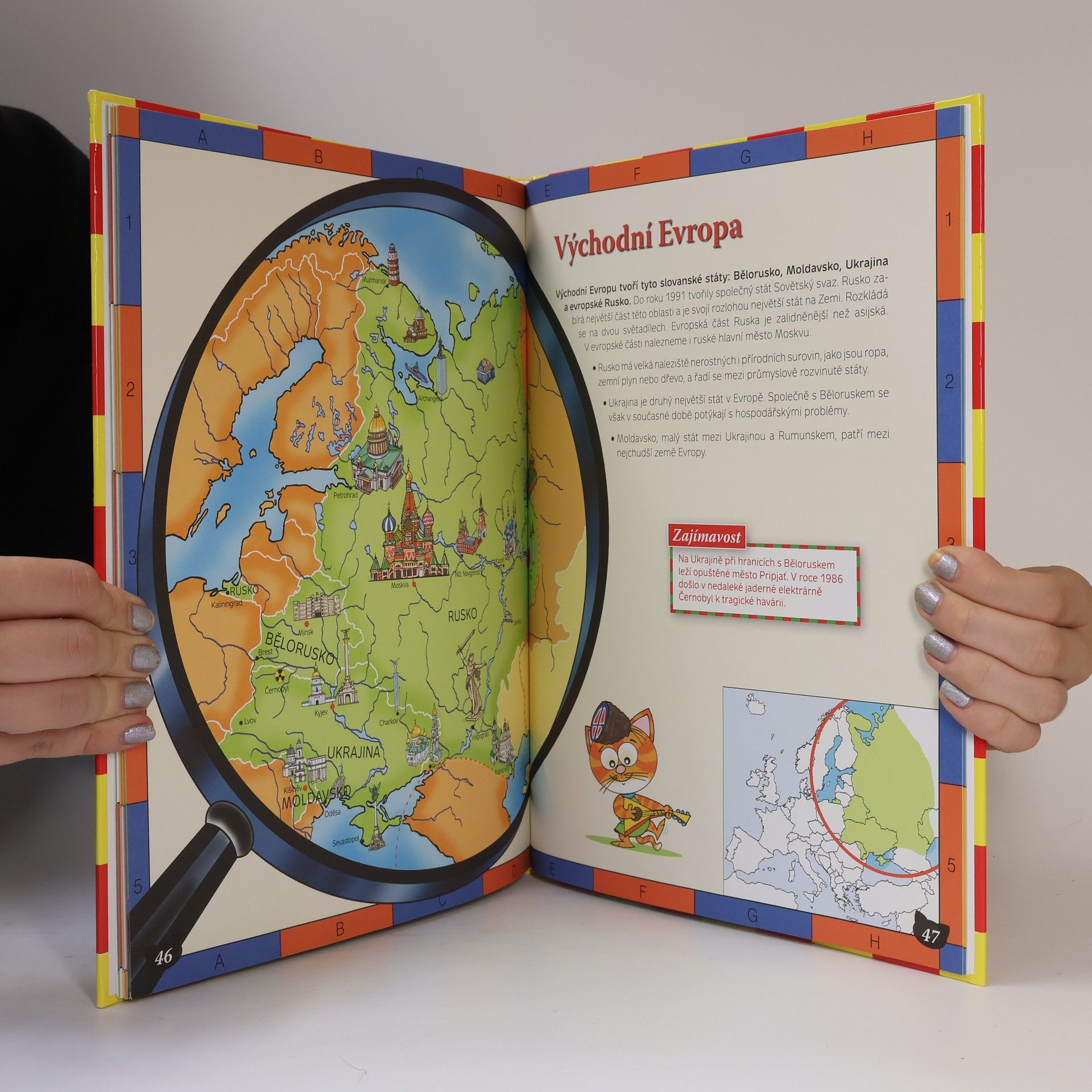 Petra Fantová Dětský ilustrovaný atlas Evropa
