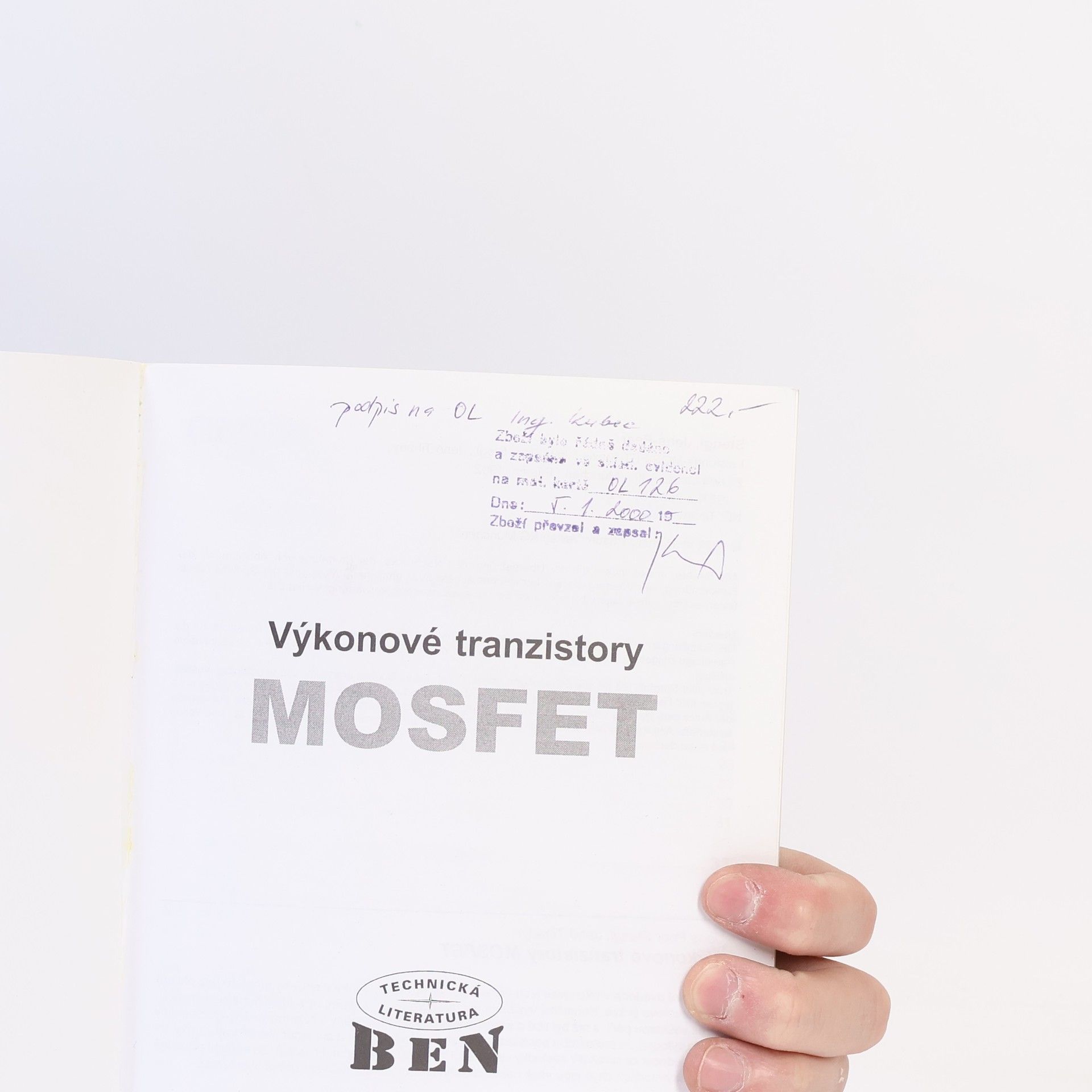 Jens Peer Stengl Výkonové tranzistory MOSFET