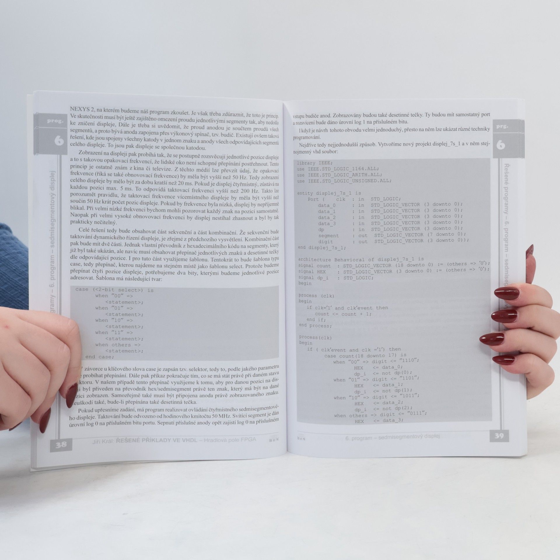 Jiří Král Řešené příklady ve VHDL