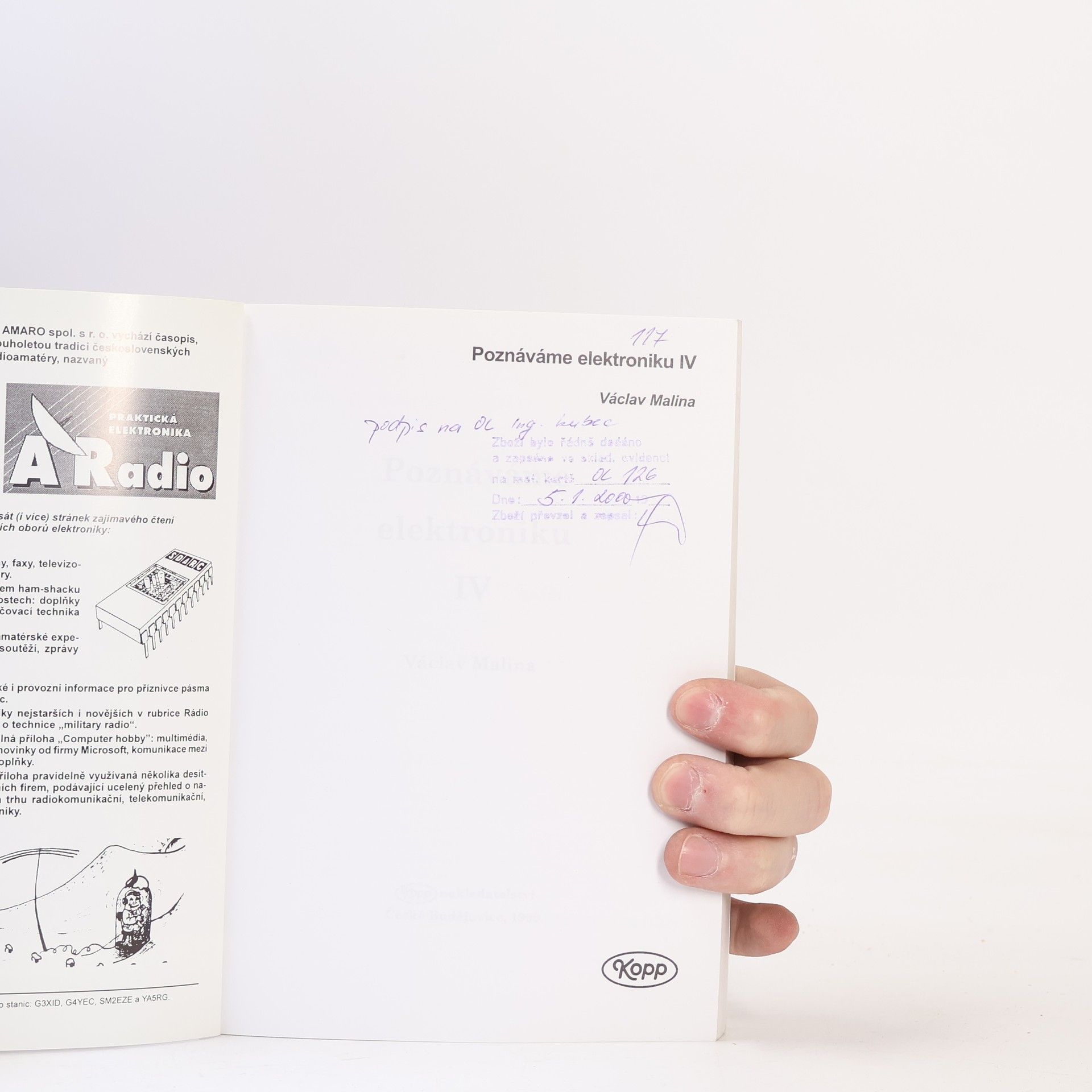 Václav Malina Poznáváme elektroniku. 4