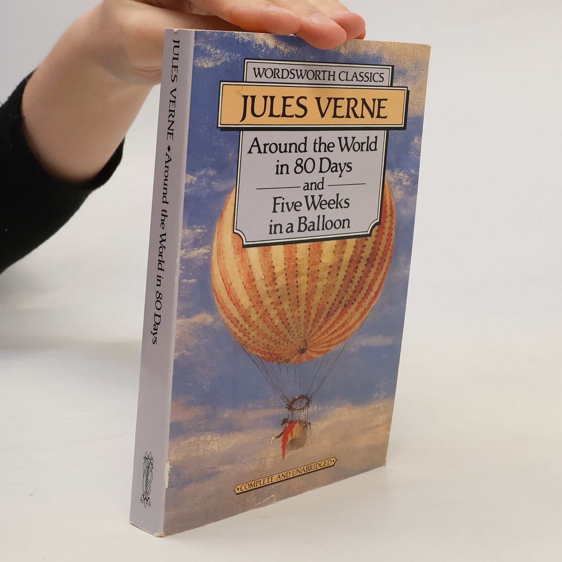 Jules Verne Arround the world in eighty days and Five weeks in a balloon