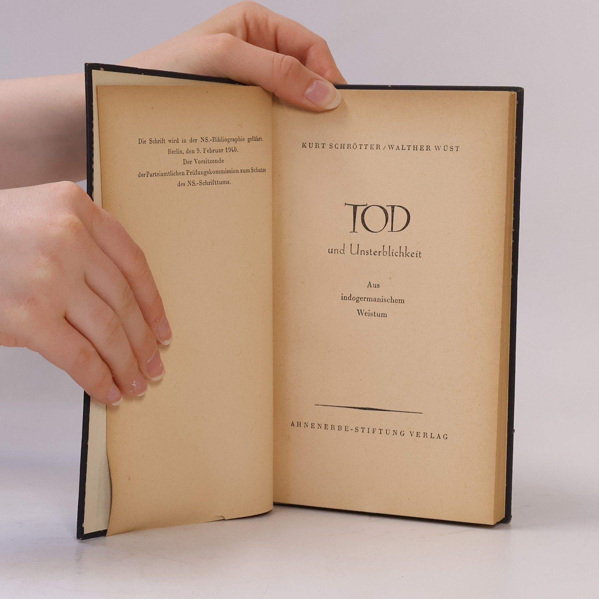Collectif d'auteurs Tod und Unsterblichkeit