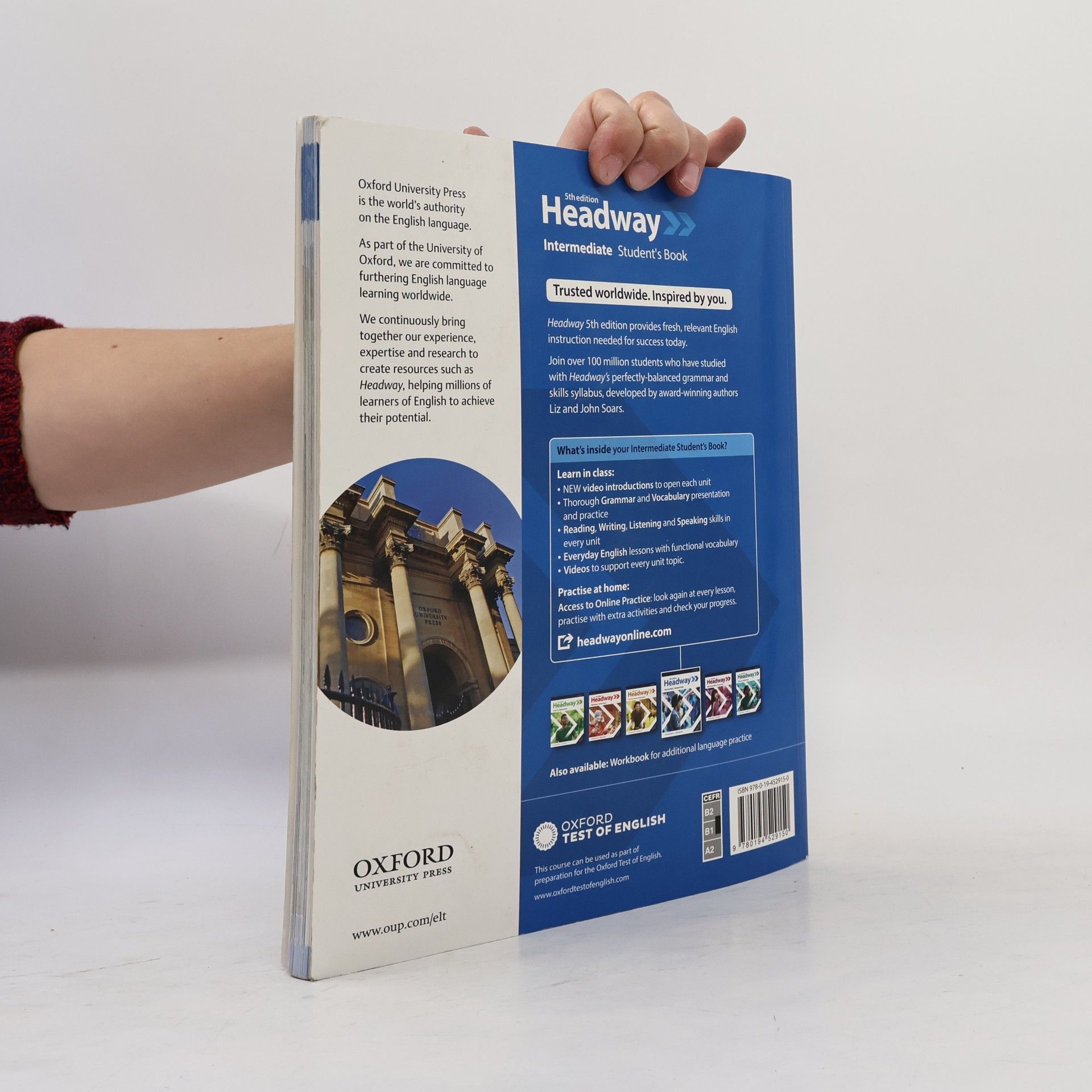 Autorenkollektiv New Headway Fifth Edition Intermediate Student's Book with Online Practice