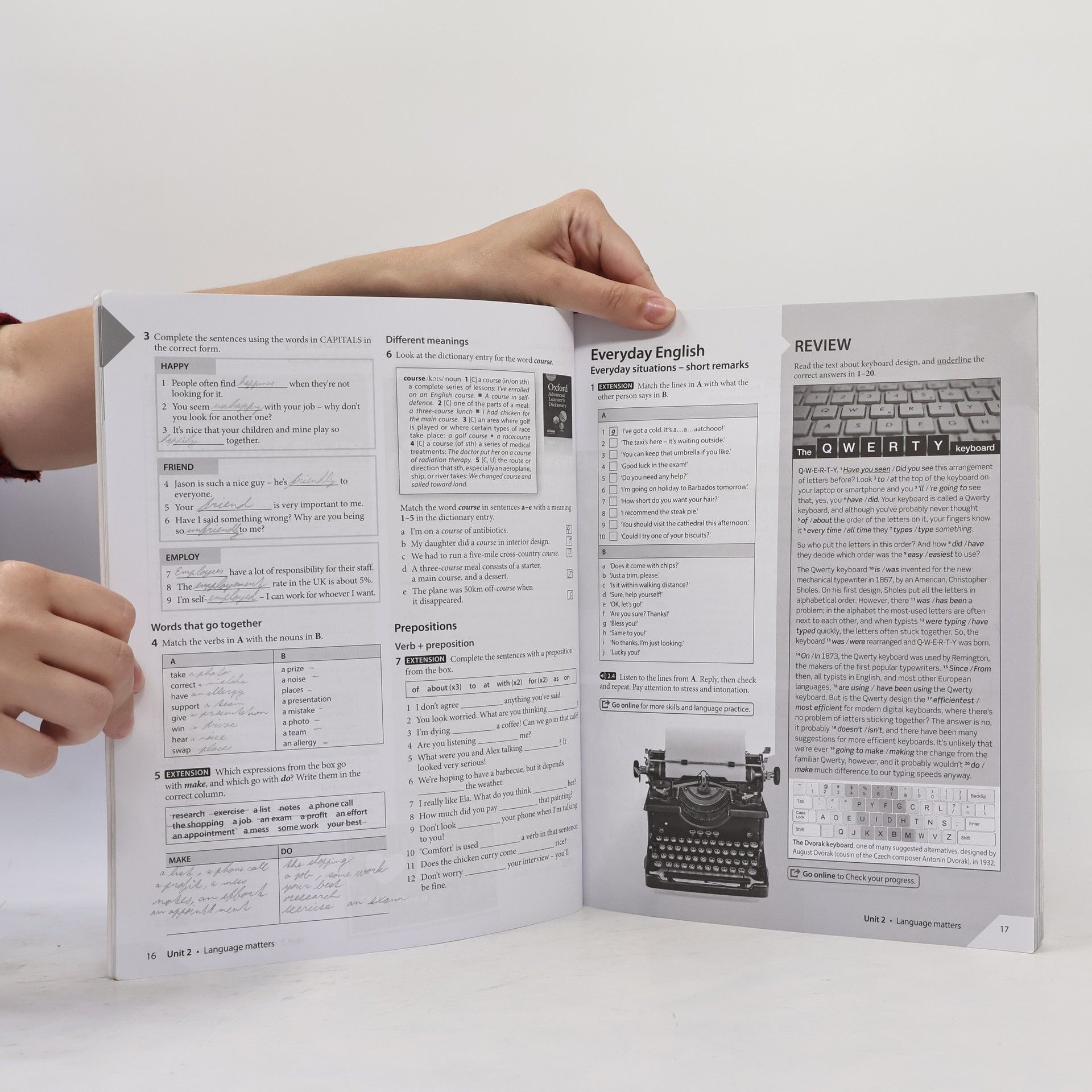 Liz Soars New Headway Intermediate Workbook without Answer Key (5th)