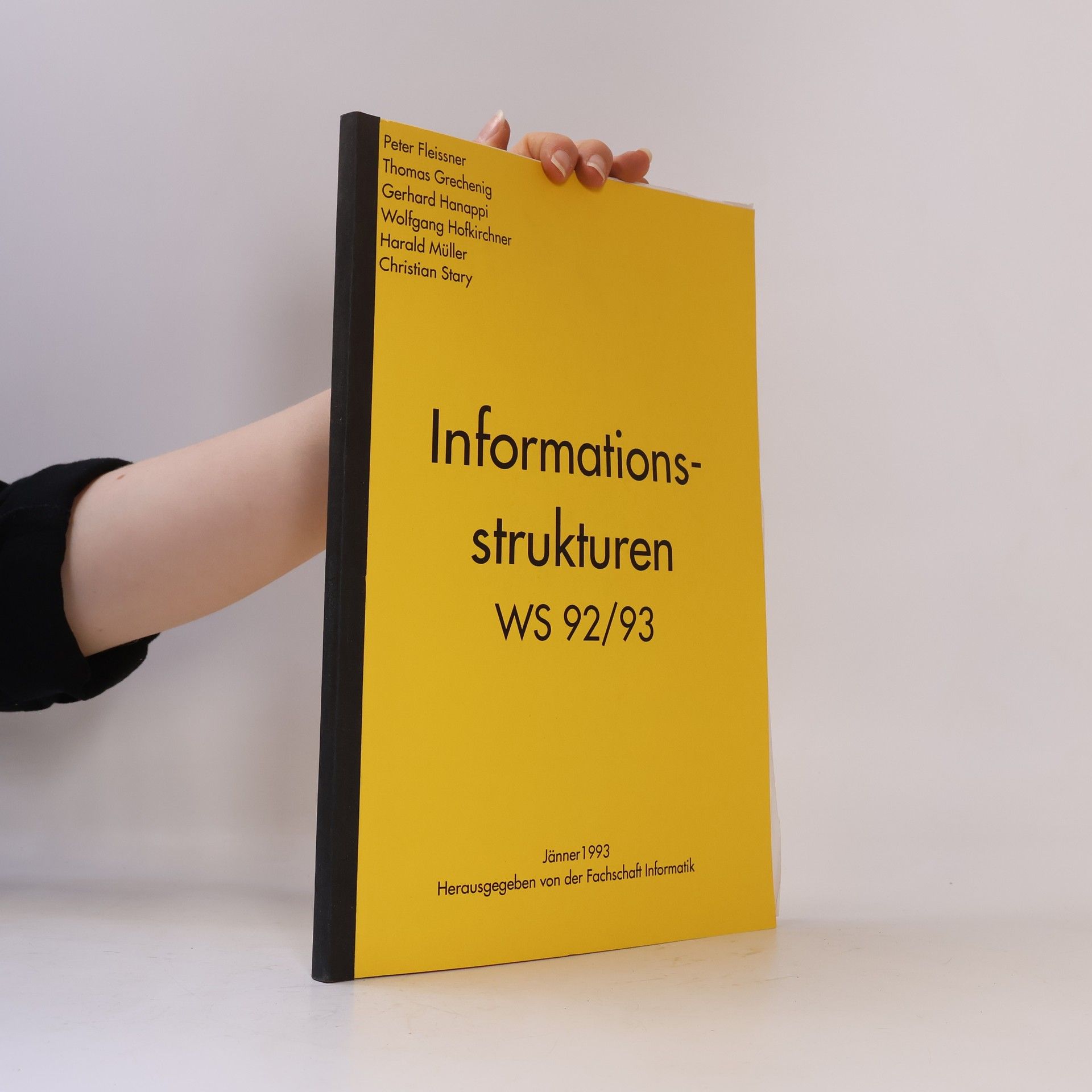 Autorenkollektiv Informationsstrukturen WS 92/93