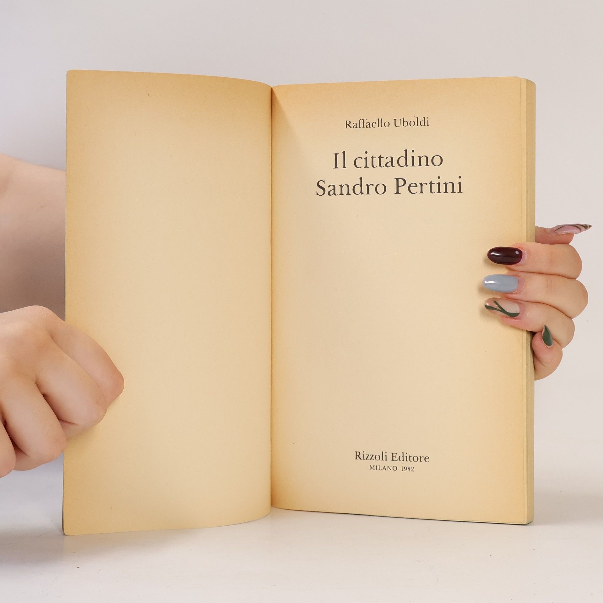 Raffaello Uboldi Il cittadino Sandro Pertini